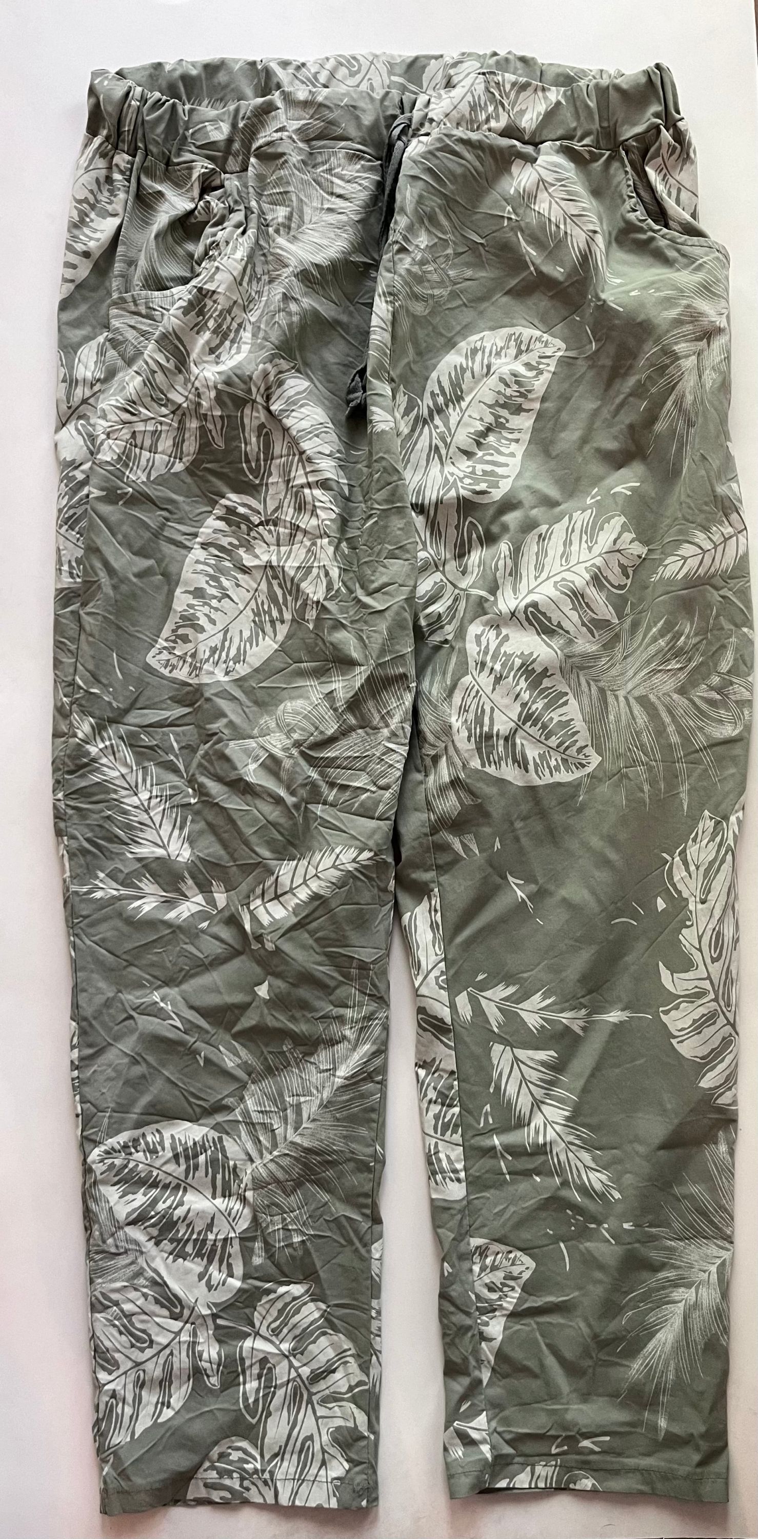 Green Pants Ankle Kaktus, Size Xxl - Image 1