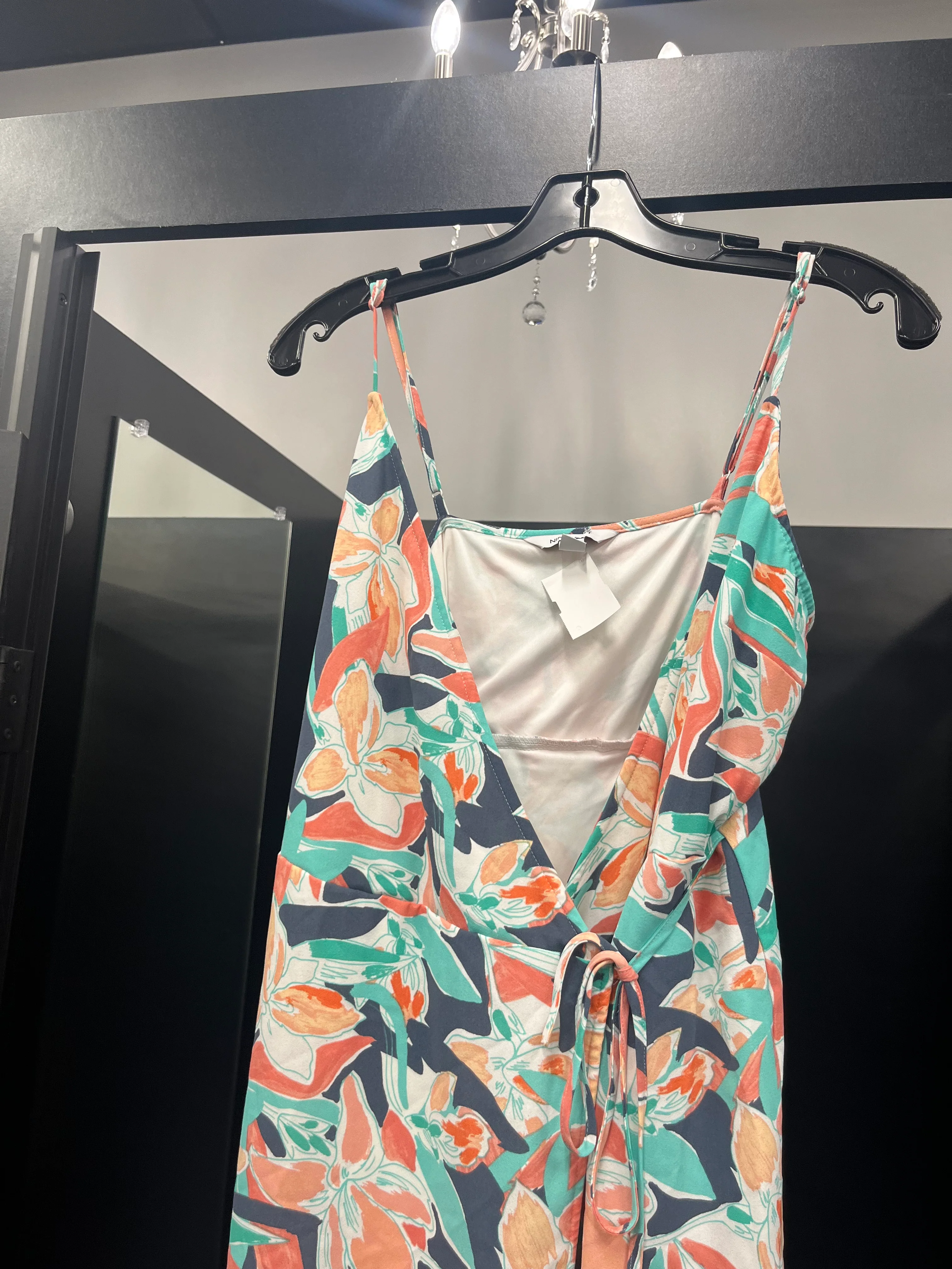 Multi-colored Dress Casual Midi Nine West, Size L - Image 3