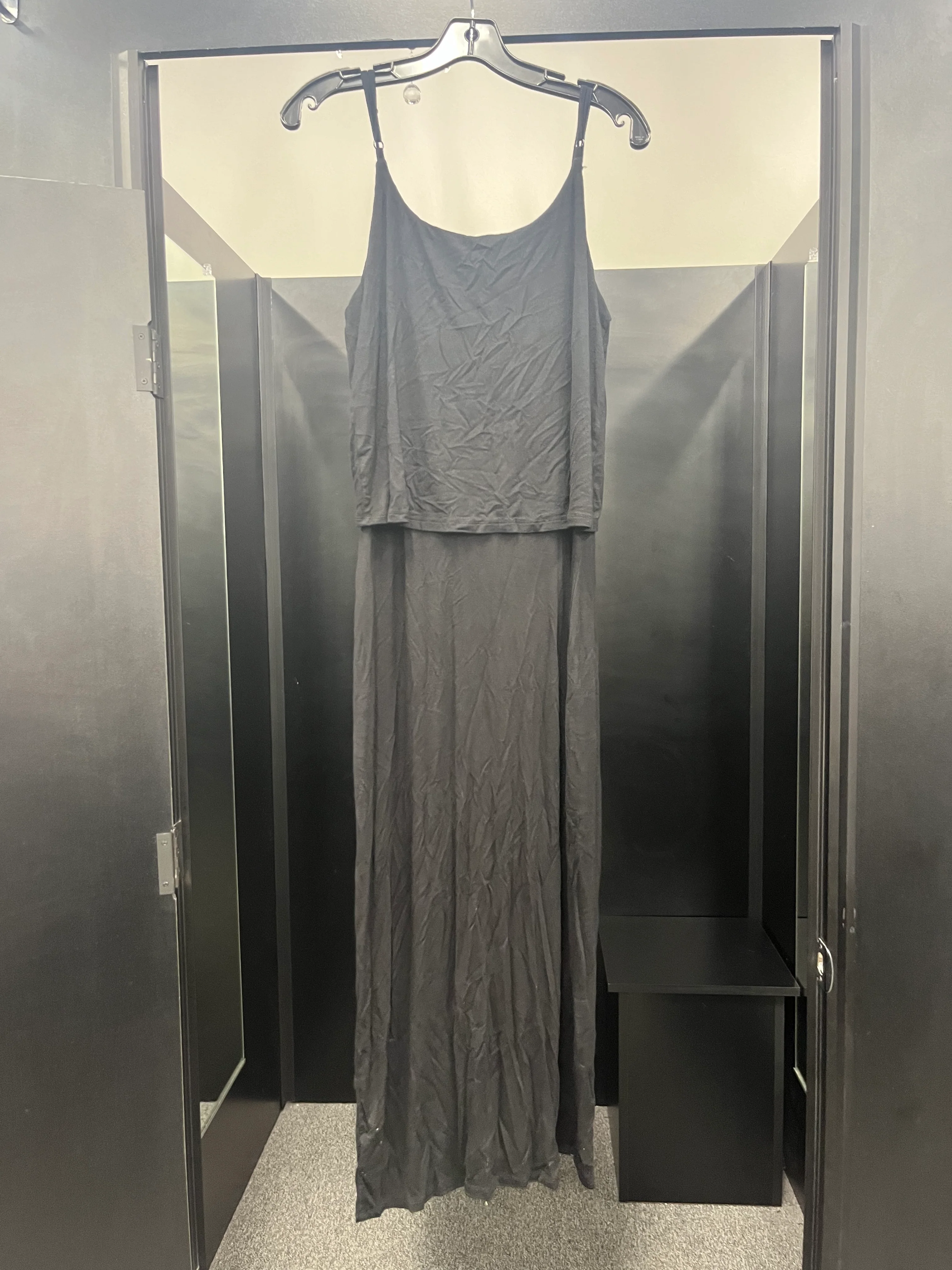 Black Dress Casual Midi Inc, Size L - Image 2