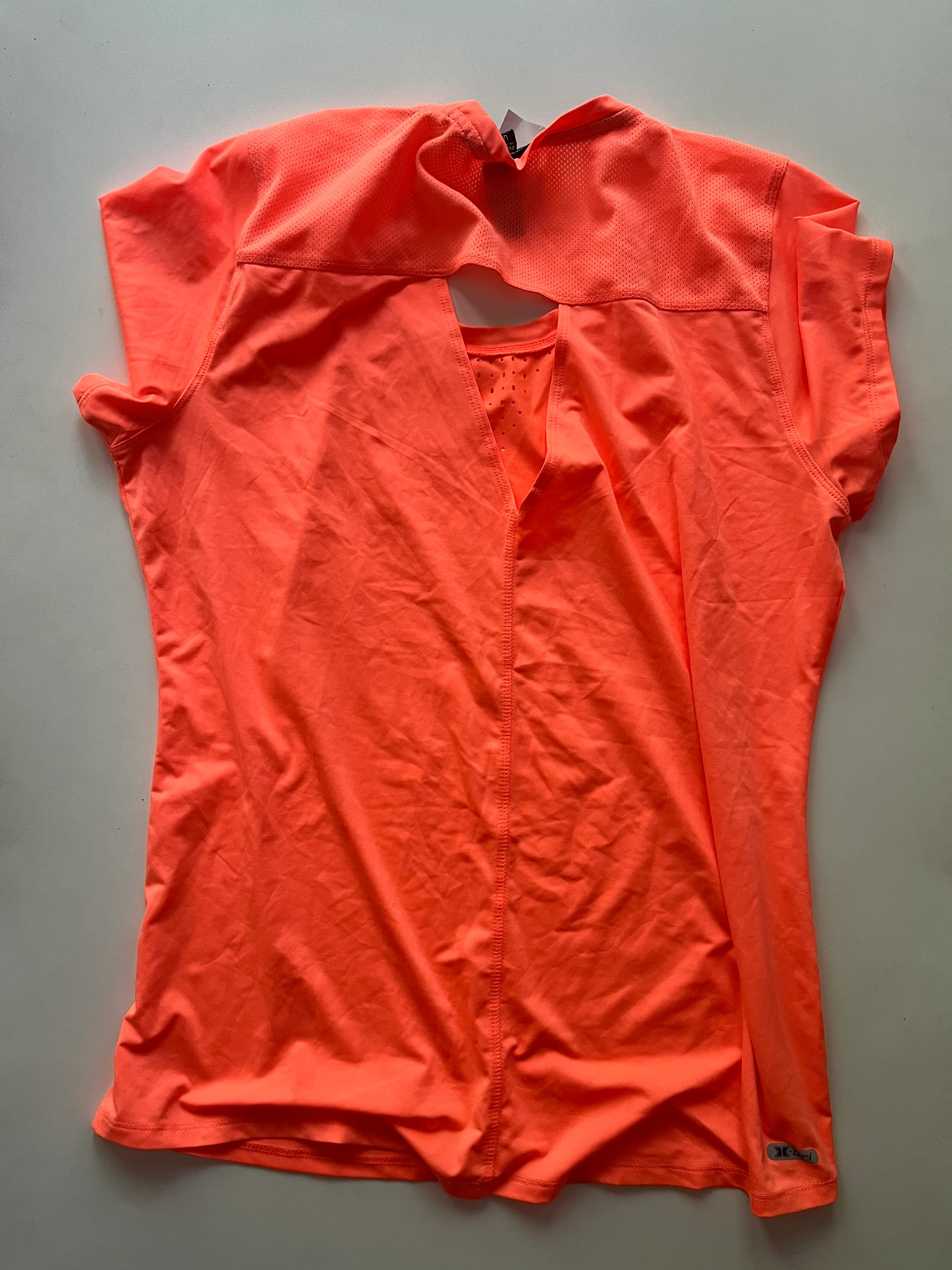 Athletic Top Short Sleeve By Rbx In Orange, Size: L - Image 2