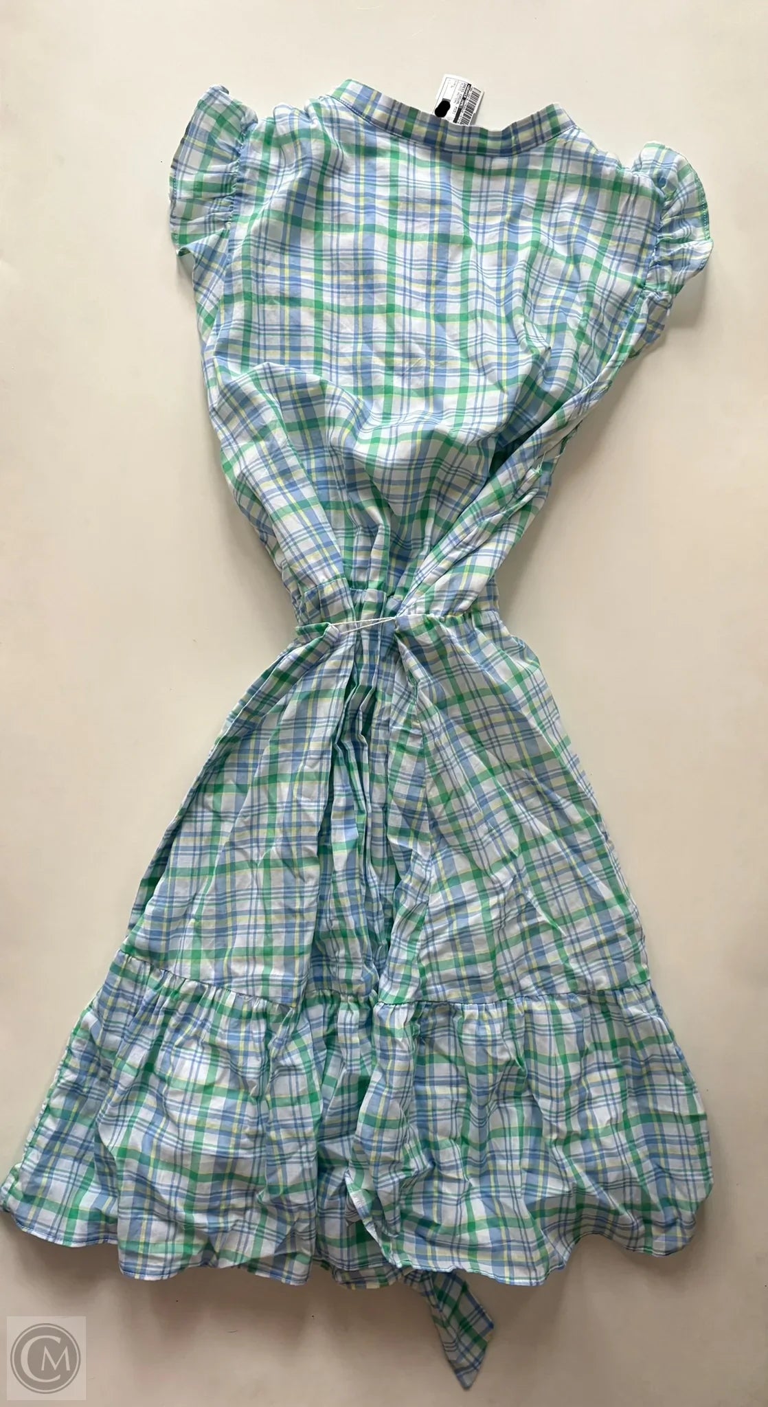 Dress Casual Midi By Draper James In Plaid Pattern, Size: L - Image 2