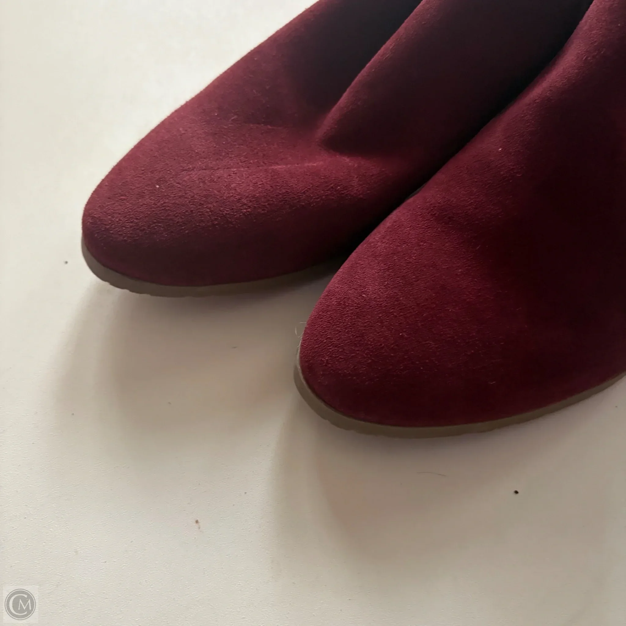 Shoes Heels Block By Kenneth Cole In Maroon, Size: 7 - Image 2