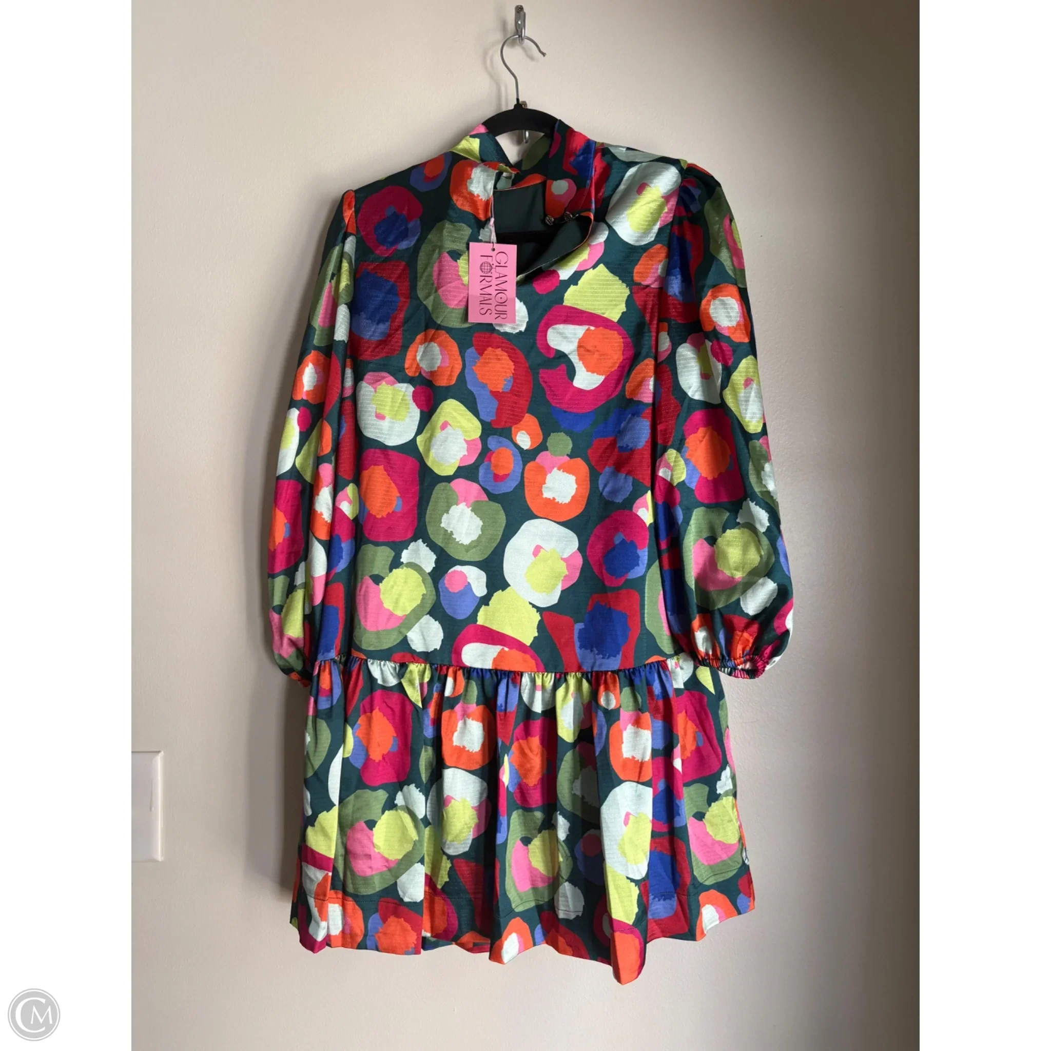 Dress Casual Midi By emily mccarthy In Green, Size: Xs - Image 2