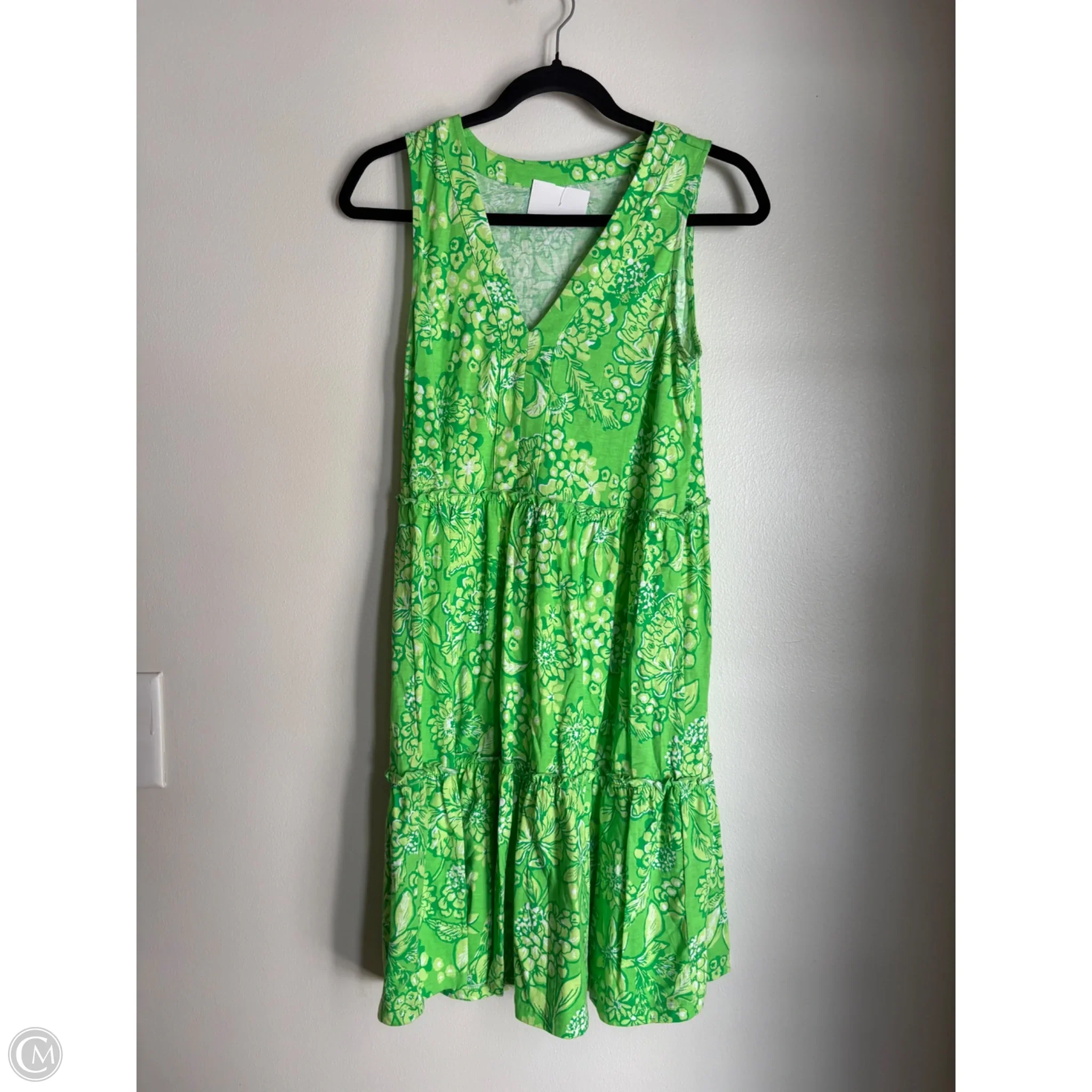 Dress Designer By Lilly Pulitzer In Green, Size: Xs - Image 1