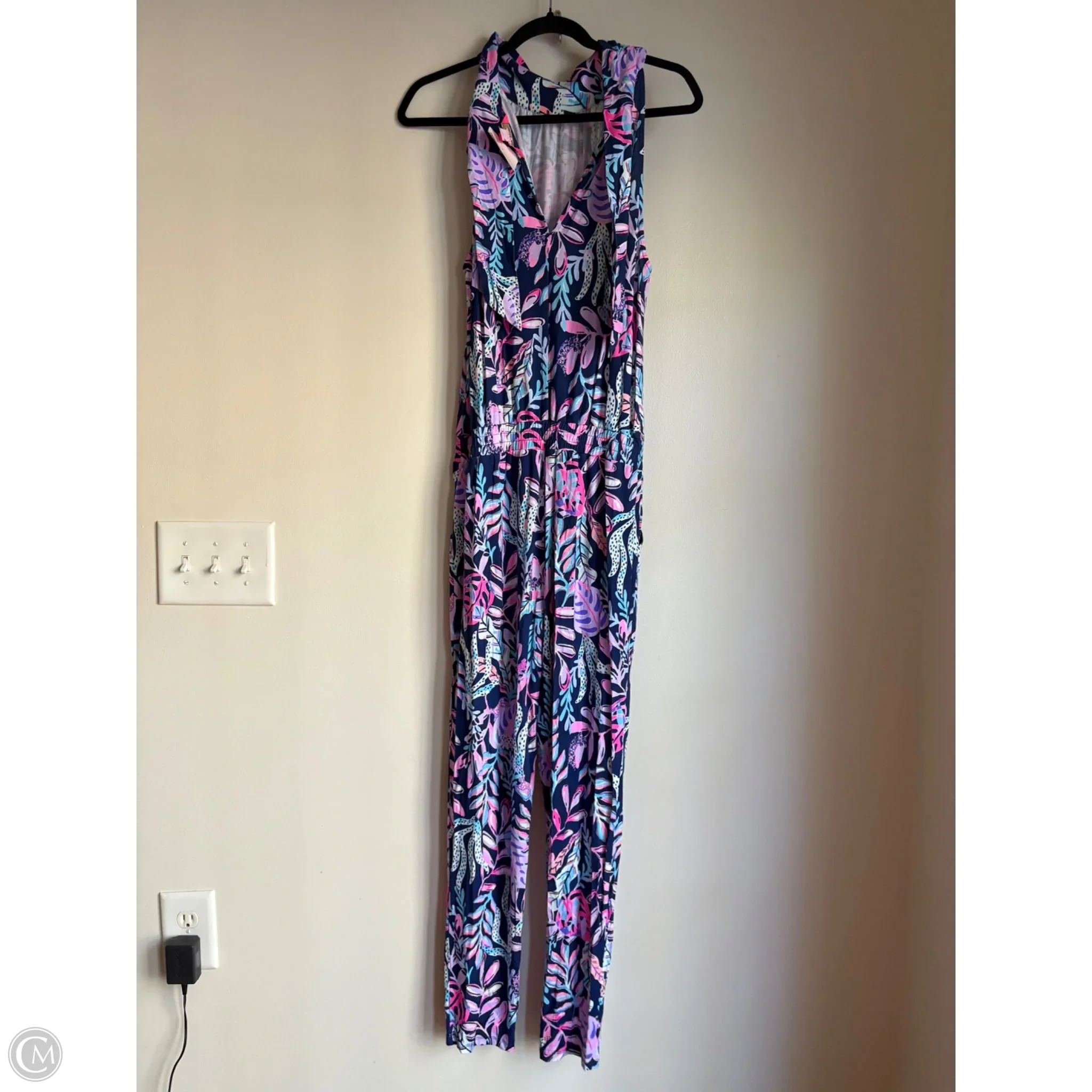Jumpsuit Designer By Lilly Pulitzer In Purple, Size: S - Image 2