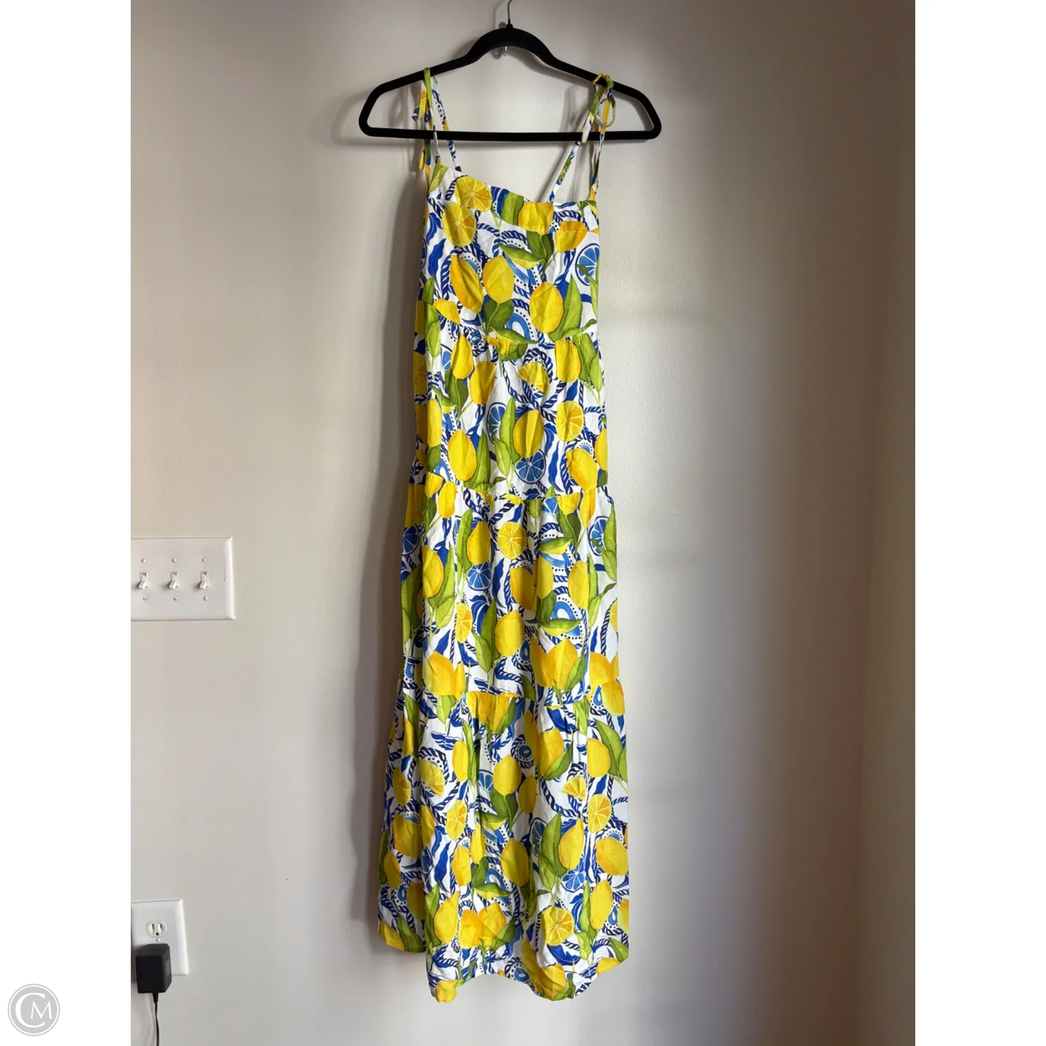Dress Casual Midi By Cma In Yellow, Size: Xs - Image 1