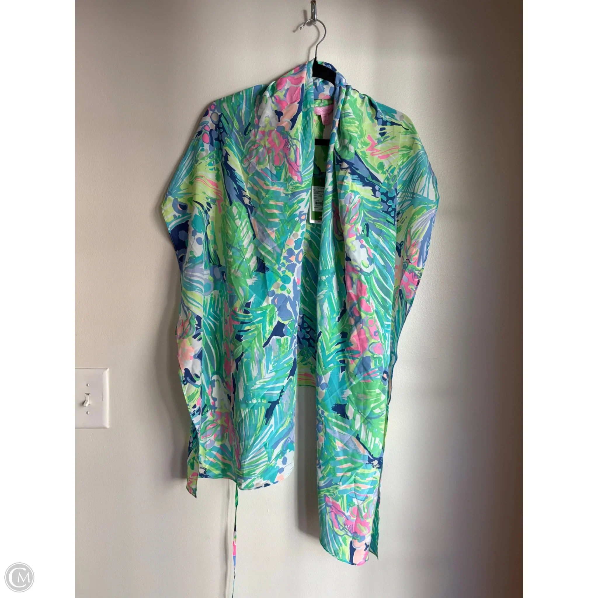 Blouse Designer By Lilly Pulitzer In Blue, Size: S - Image 1