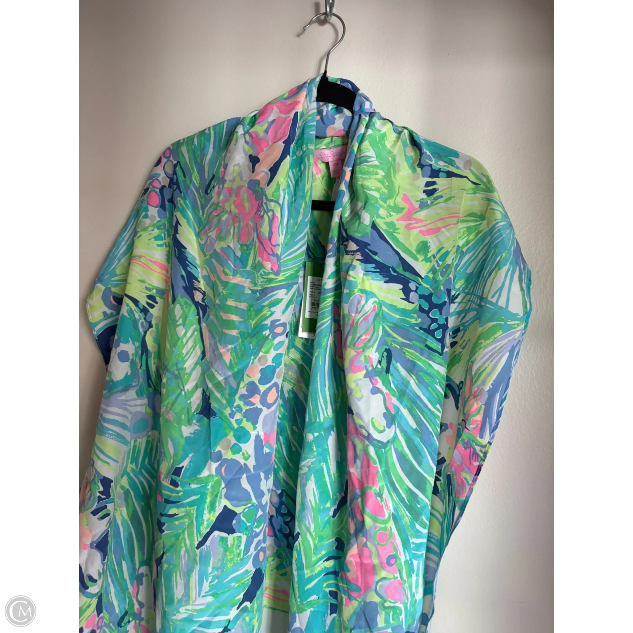 Blouse Designer By Lilly Pulitzer In Blue, Size: S - Image 3