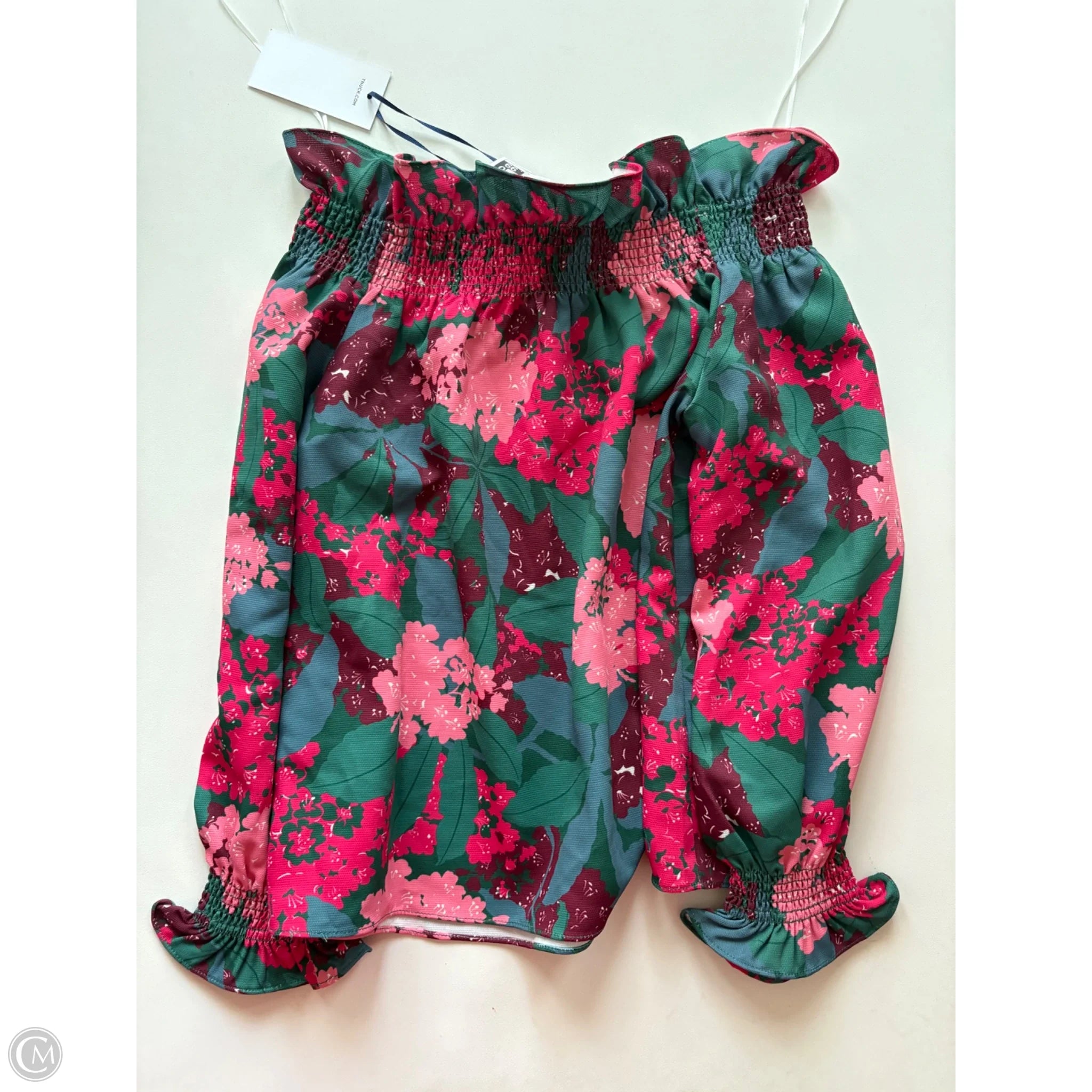 Top Sleeveless Designer By Tuckernuck In Floral Print, Size: Xxs - Image 2