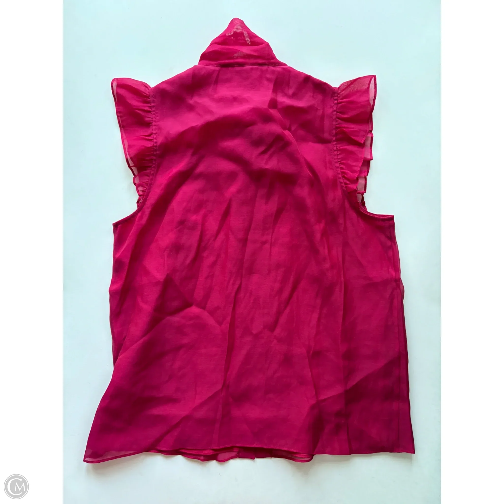 Top Sleeveless Designer By Lilly Pulitzer In Maroon, Size: S - Image 2