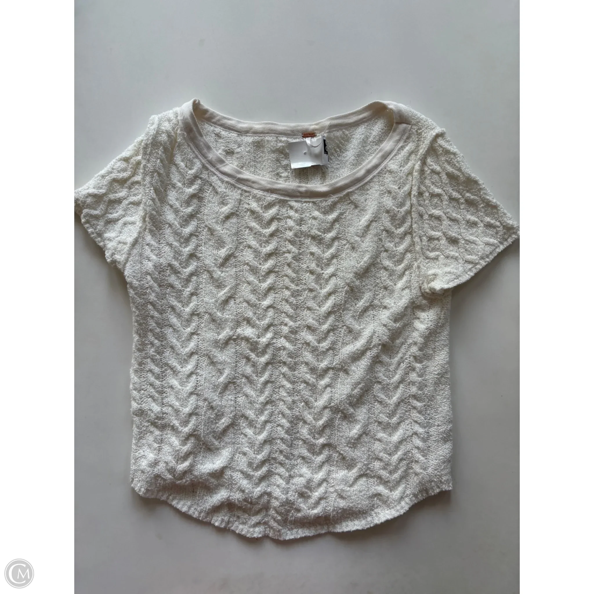 Blouse Sleeveless By Free People In White, Size: L - Image 1