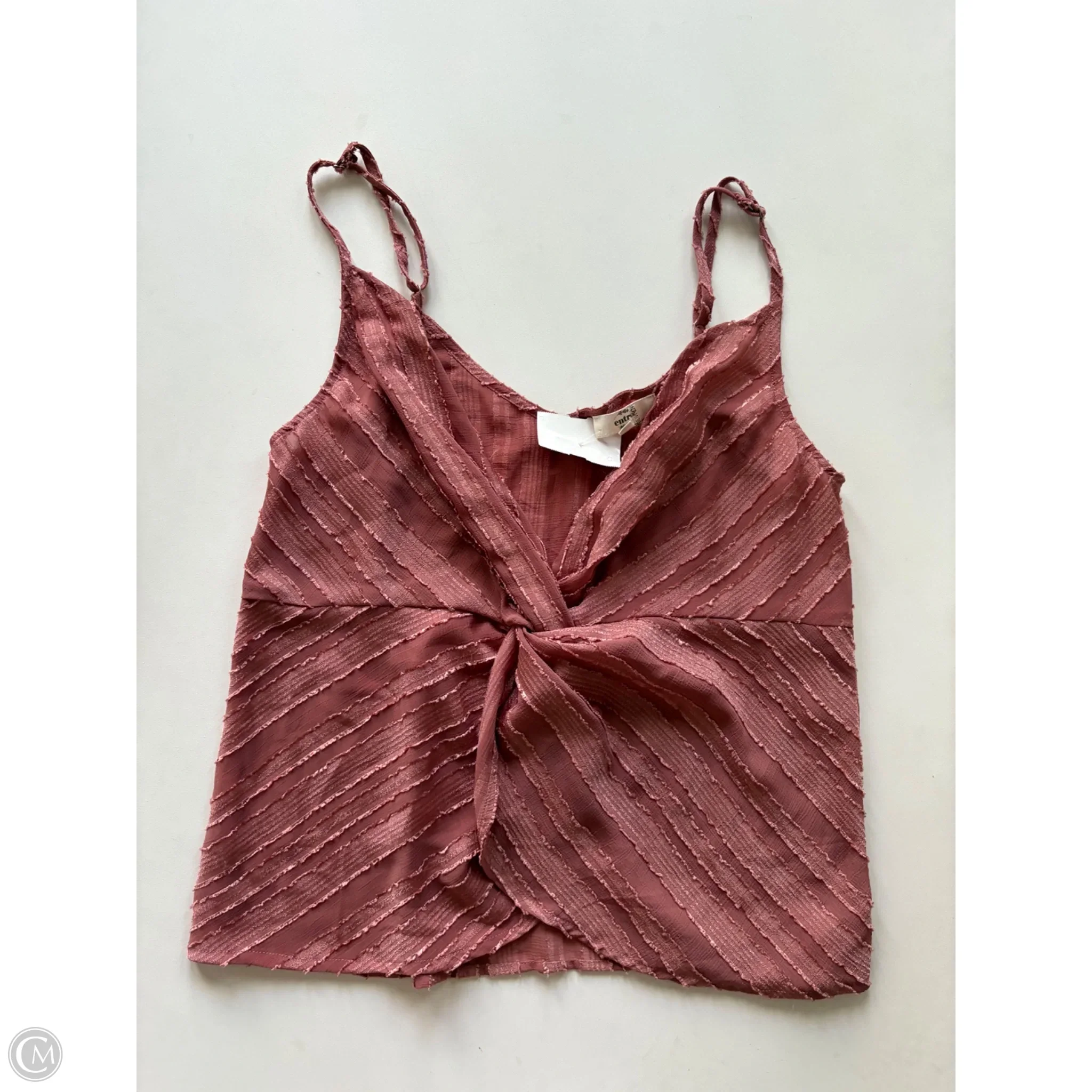 Blouse Sleeveless By Entro In Pink, Size: S - Image 1