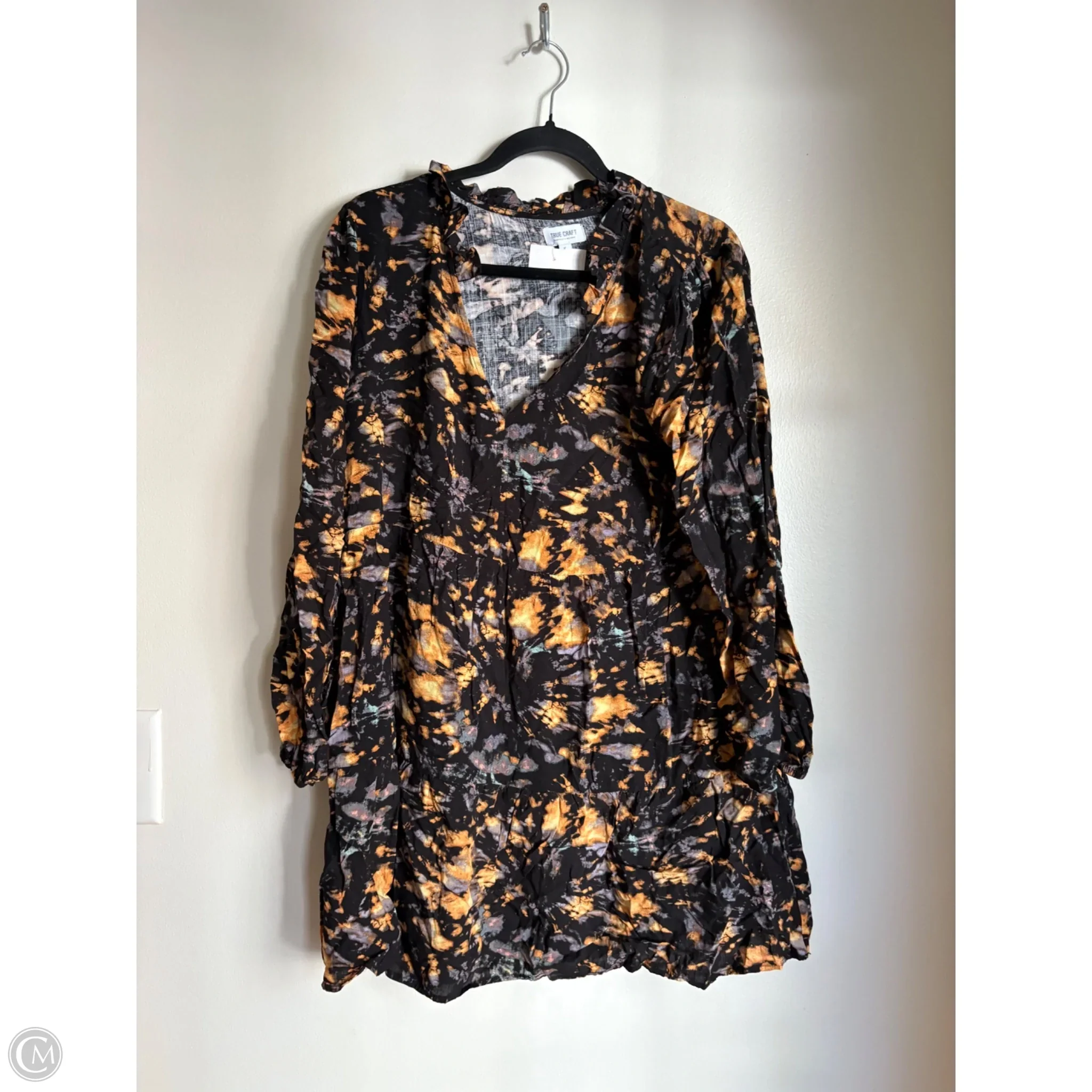 Dress Casual Midi By True Craft In Black, Size: Xl - Image 1