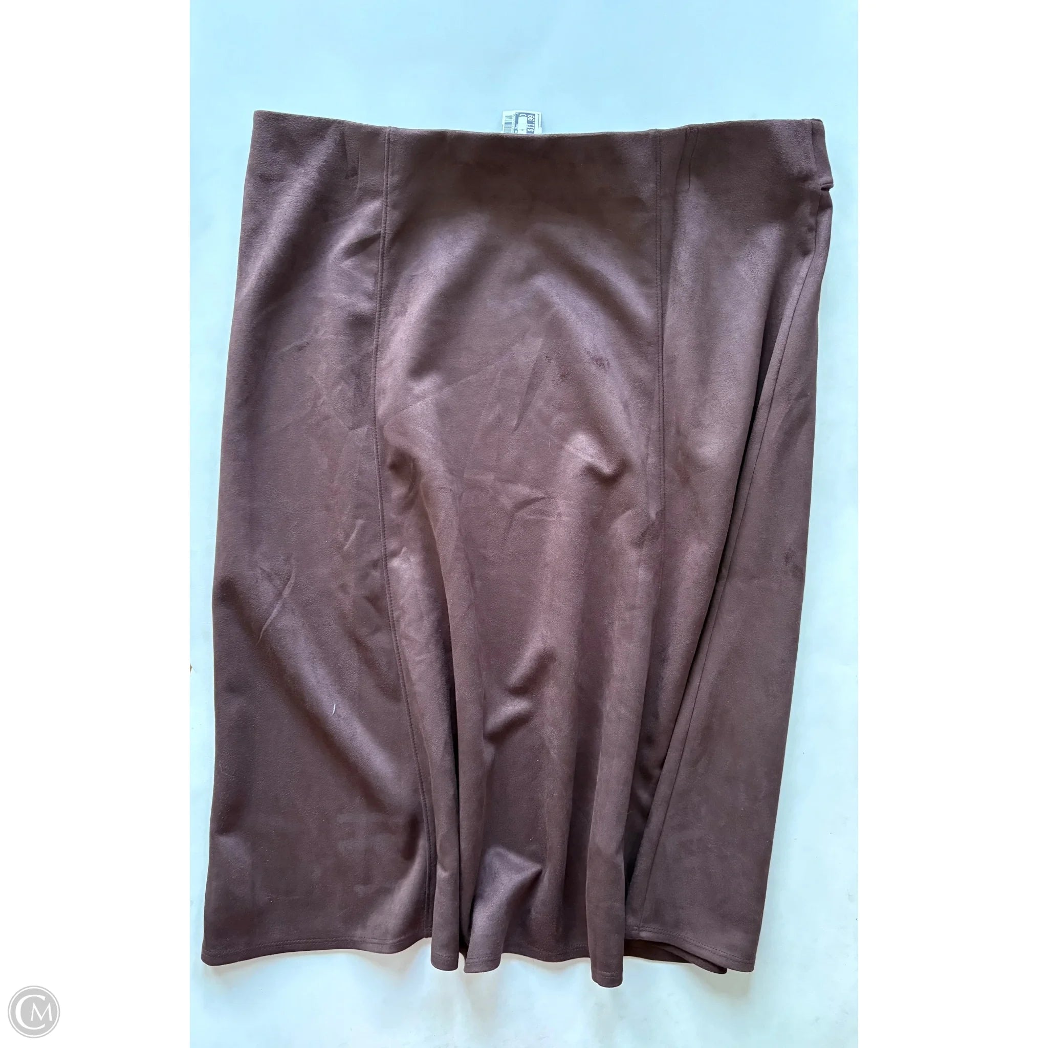 Skirt Midi By New York And Co In Brown, Size: Xl - Image 2
