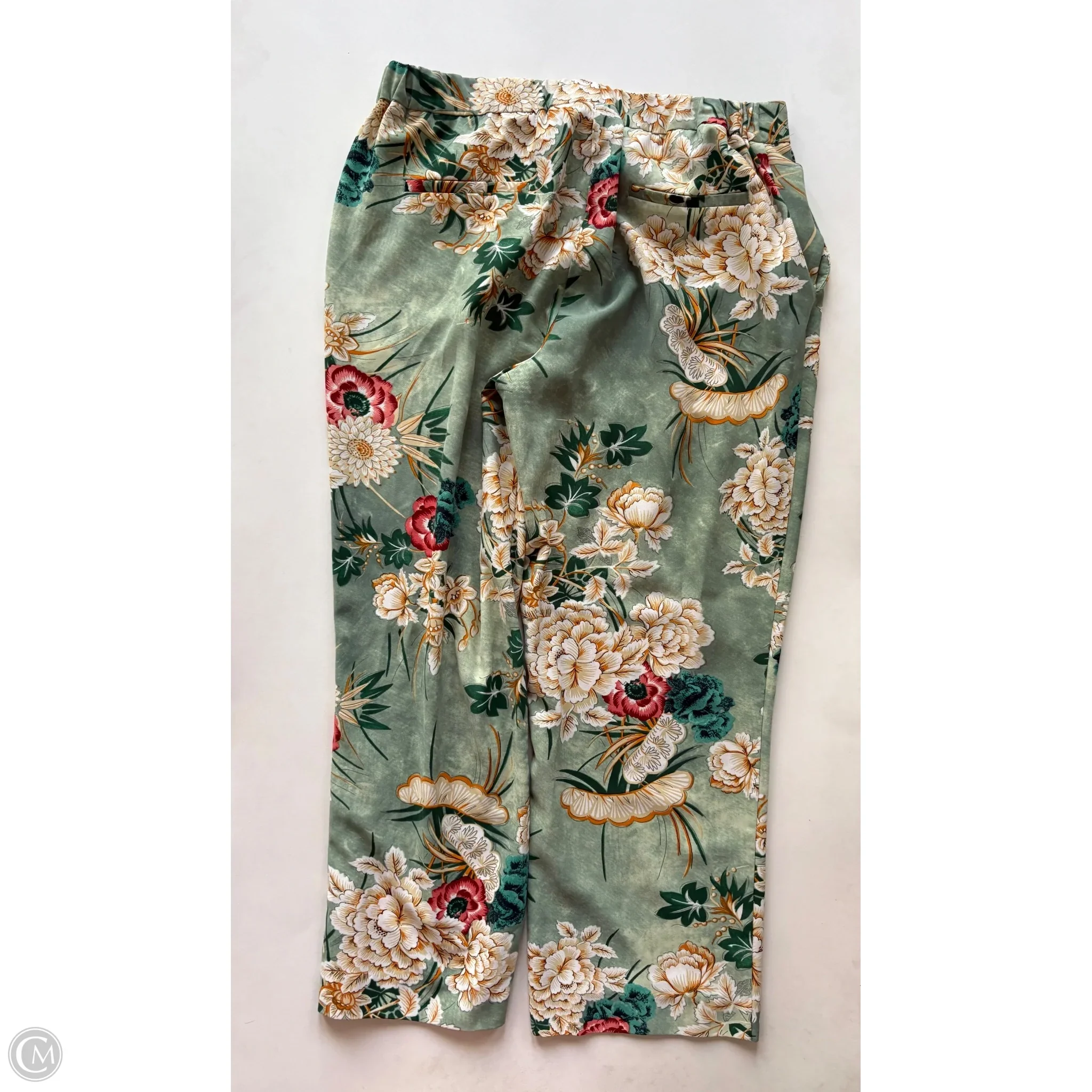 Pants Cargo & Utility By Cynthia Rowley In Floral Print, Size: 12 - Image 2