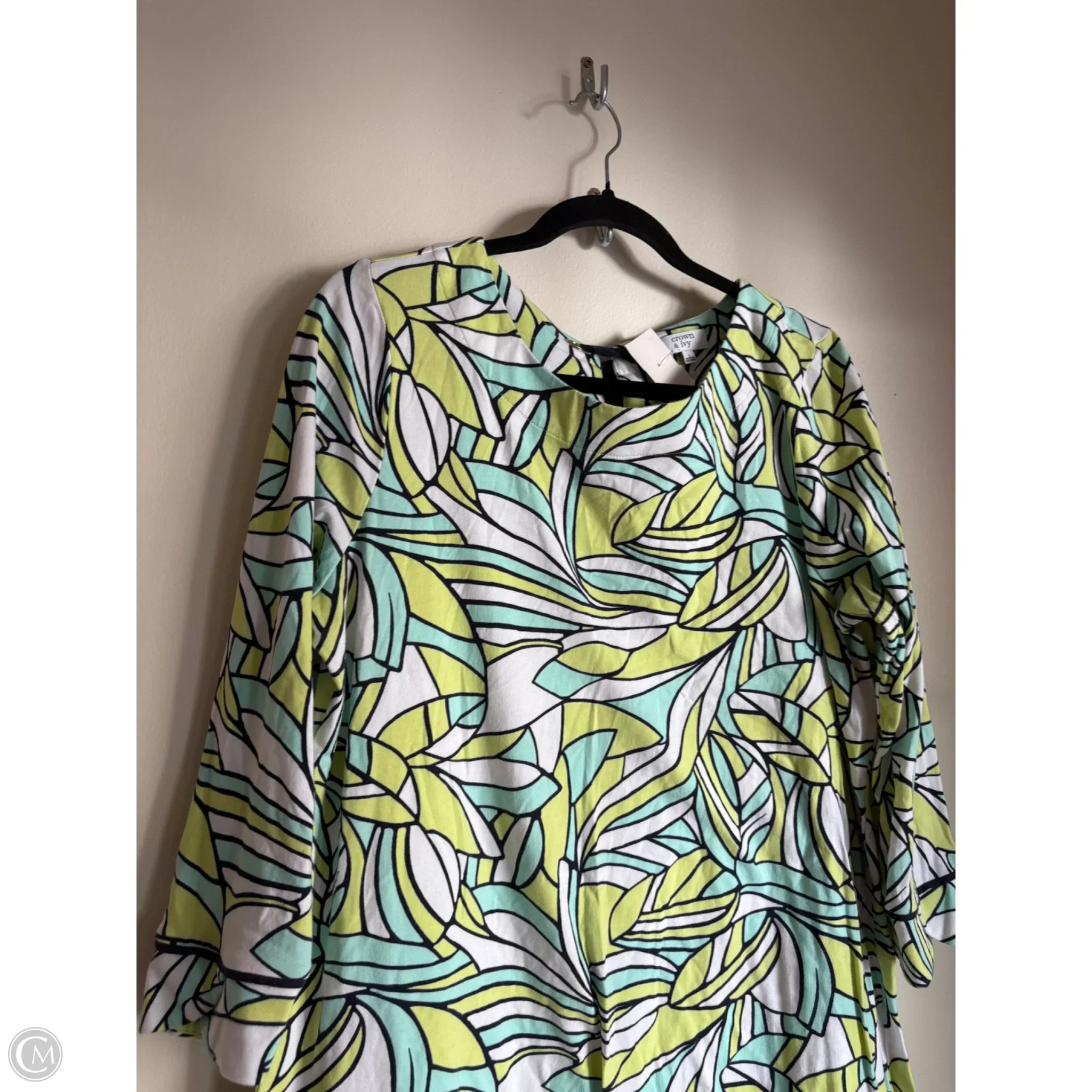 Dress Casual Midi By Crown And Ivy In Blue, Size: L - Image 2