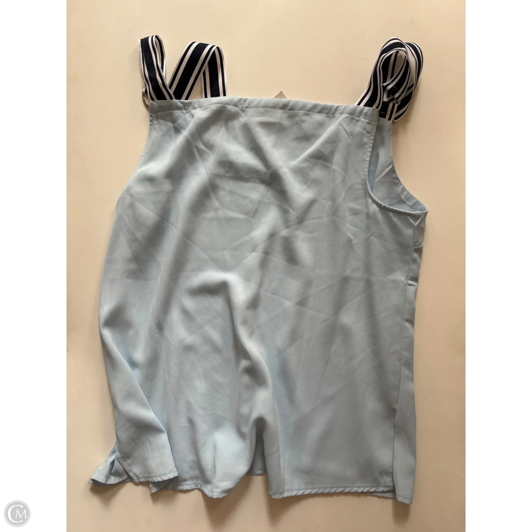 Blouse Sleeveless By New York And Co In Blue, Size: Xl - Image 2