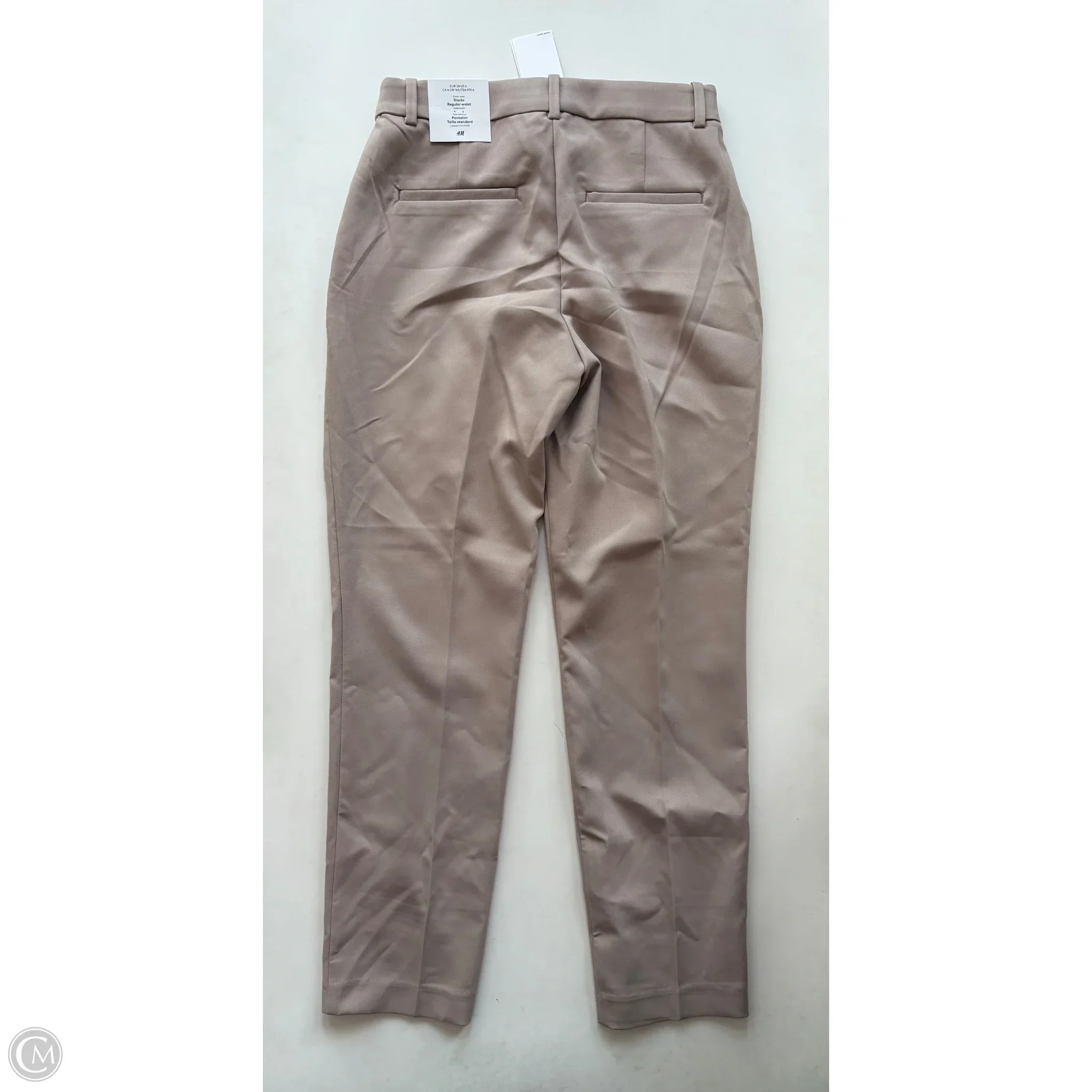 Pants Chinos & Khakis By H&m In Brown, Size: 6 - Image 2