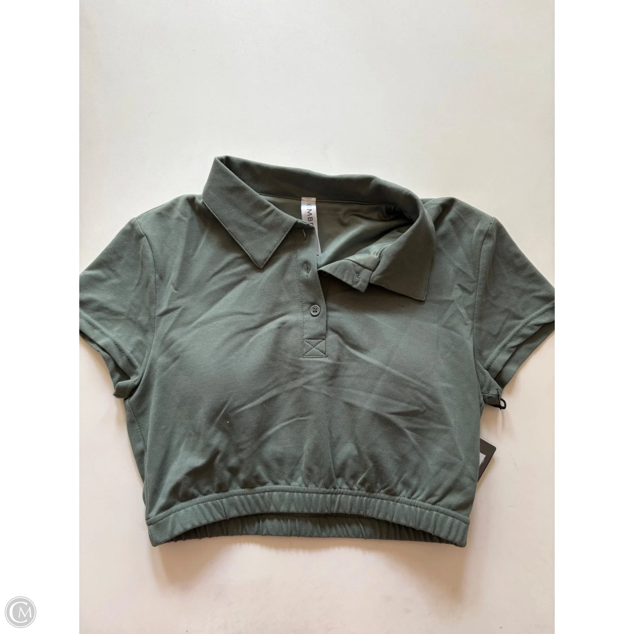 Blouse Short Sleeve By kimberly In Green, Size: S - Image 1