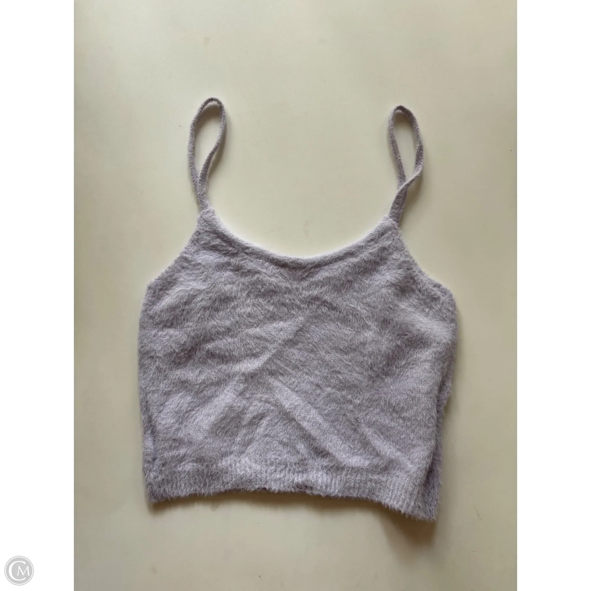 Blouse Sleeveless By Cmc In Purple, Size: L - Image 1