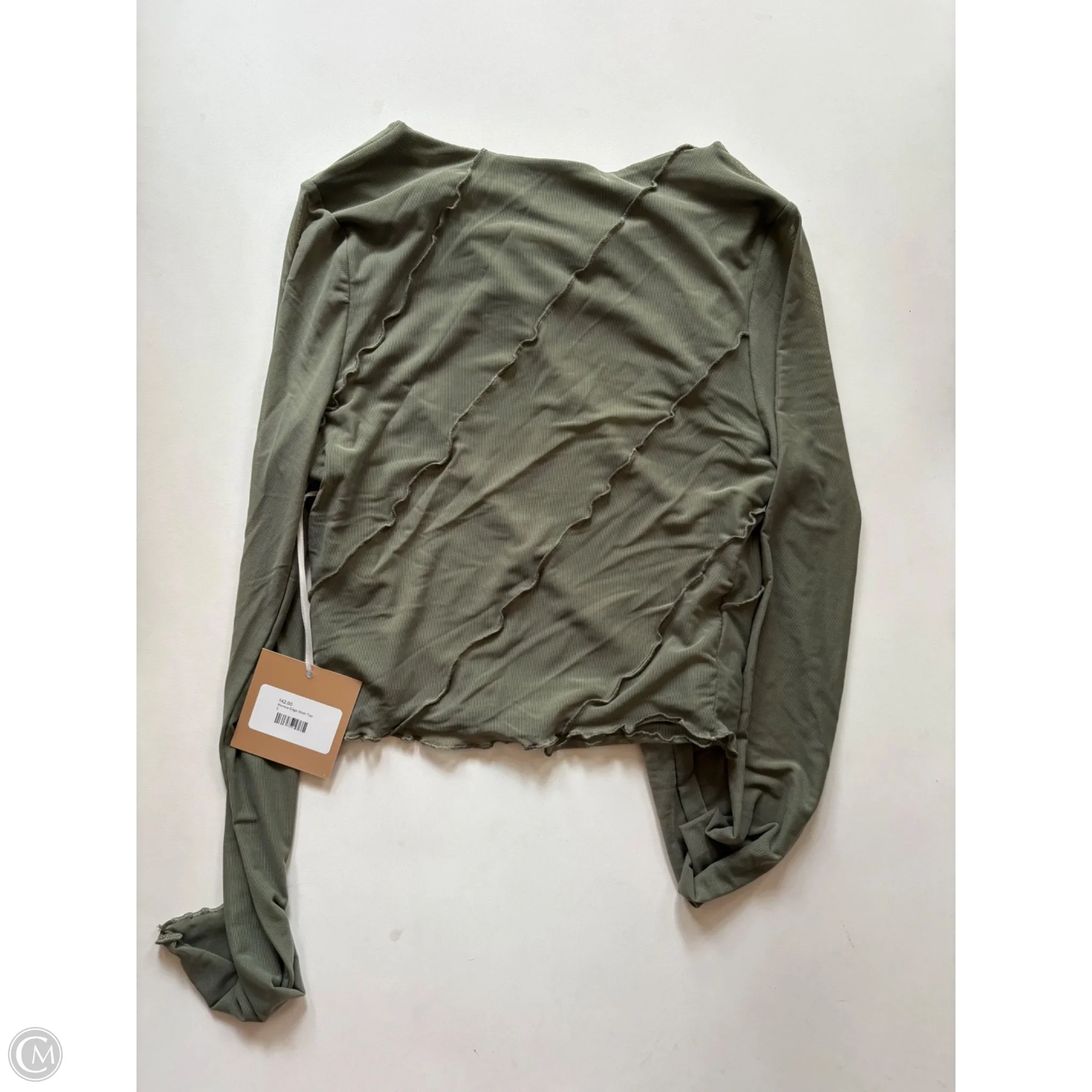 Blouse Long Sleeve By bailey rose In Green, Size: S - Image 2