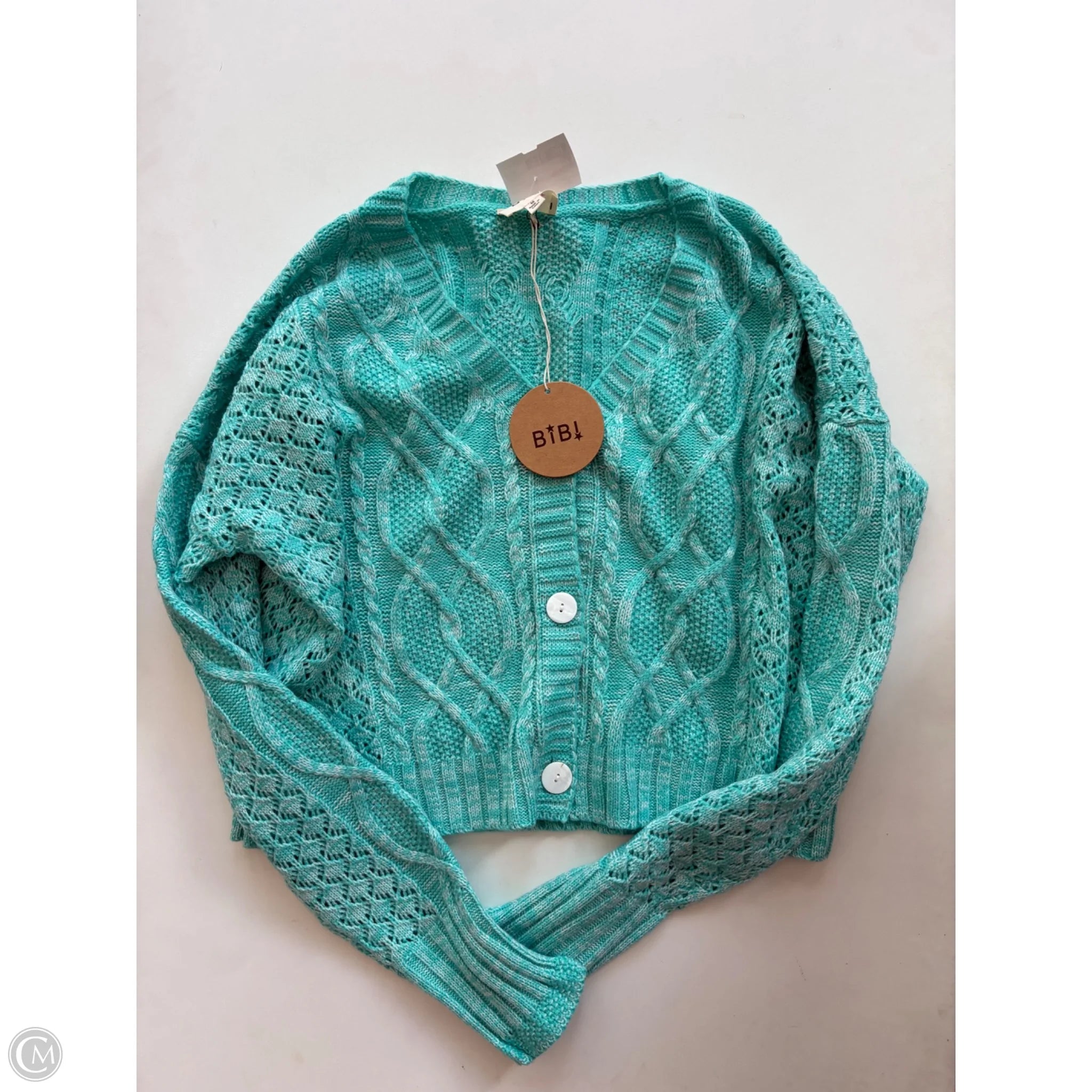 Sweater By Bibi In Blue, Size: M - Image 1