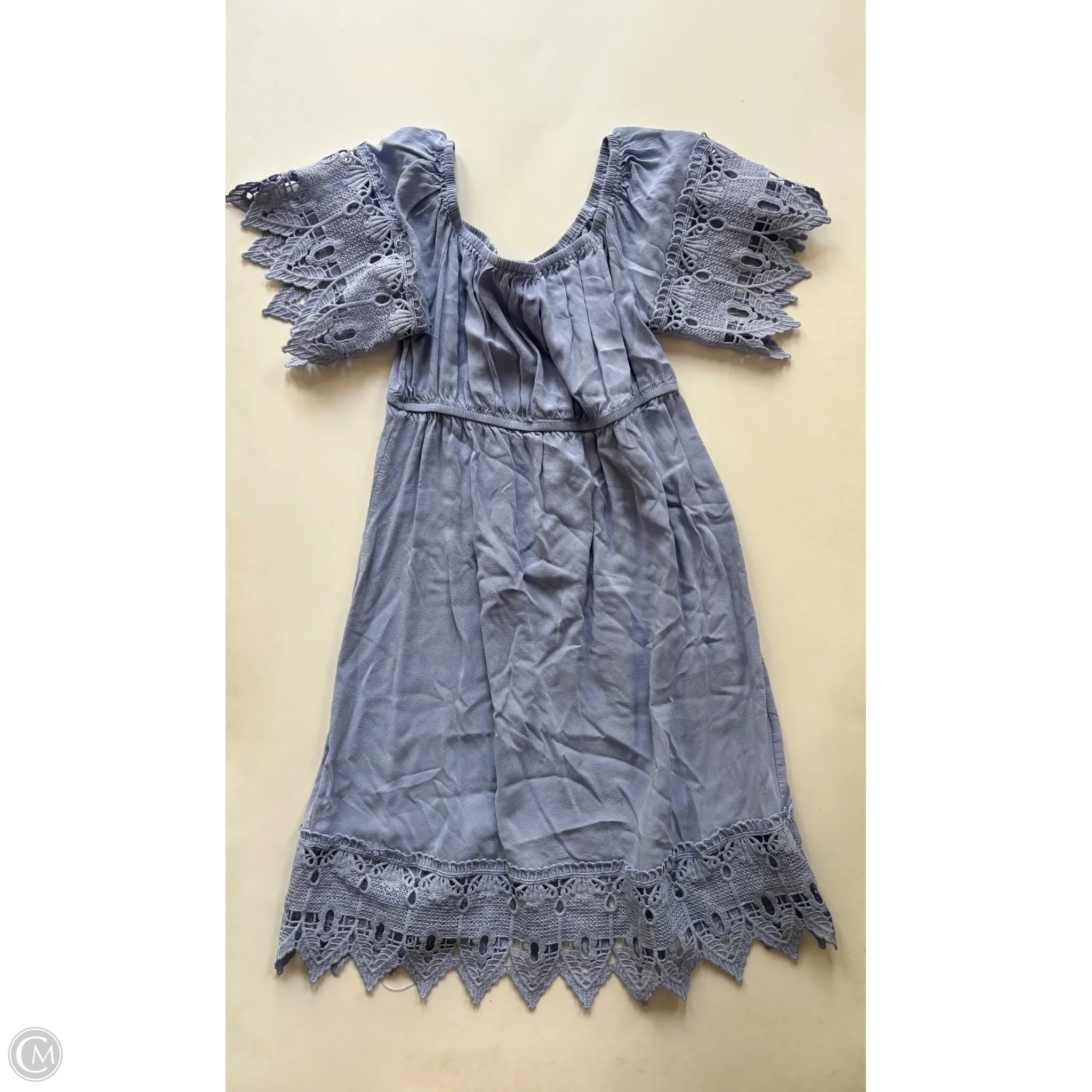 Dress Casual Midi By Haute Monde In Blue, Size: S - Image 1