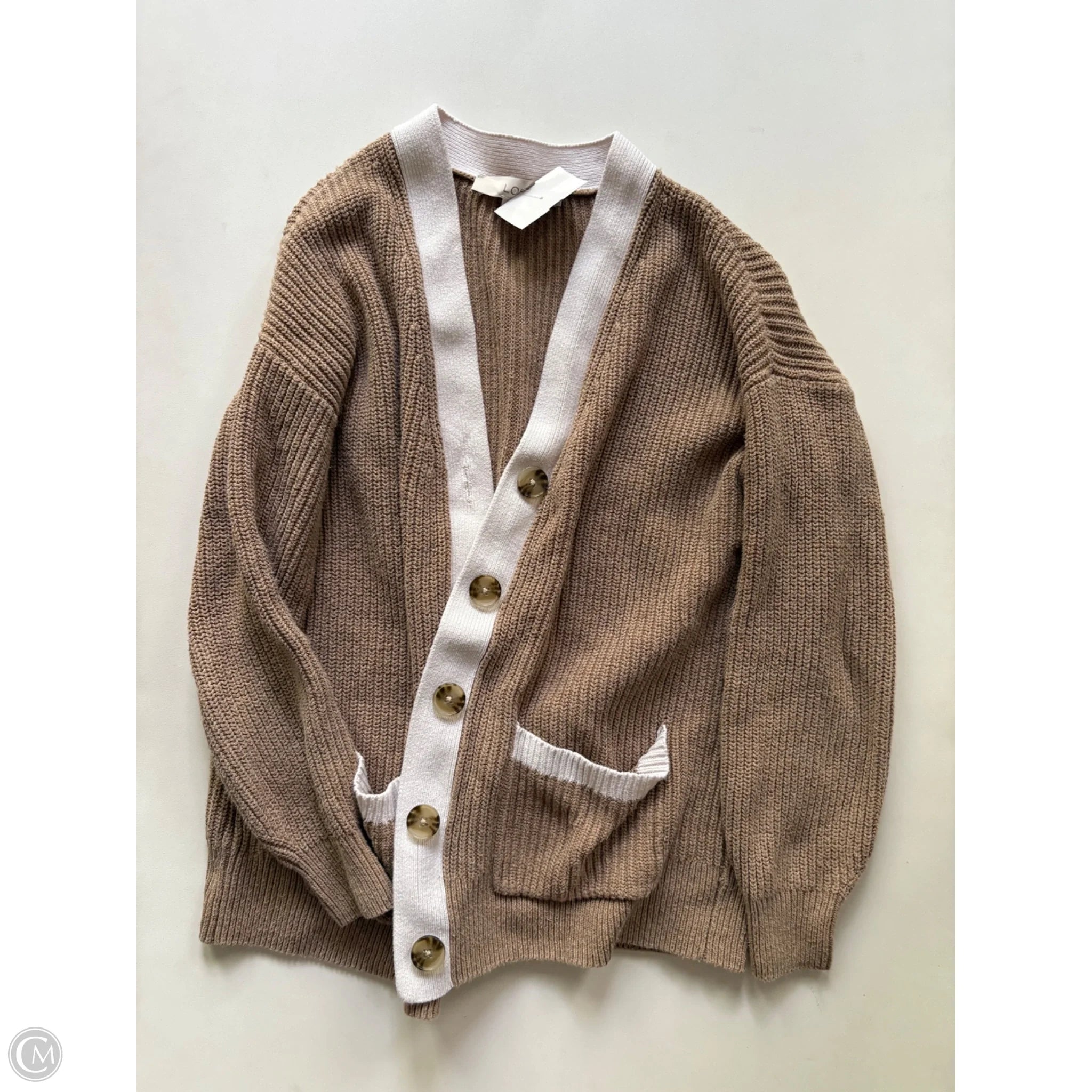 Cardigan By Loft In Brown, Size: S - Image 1