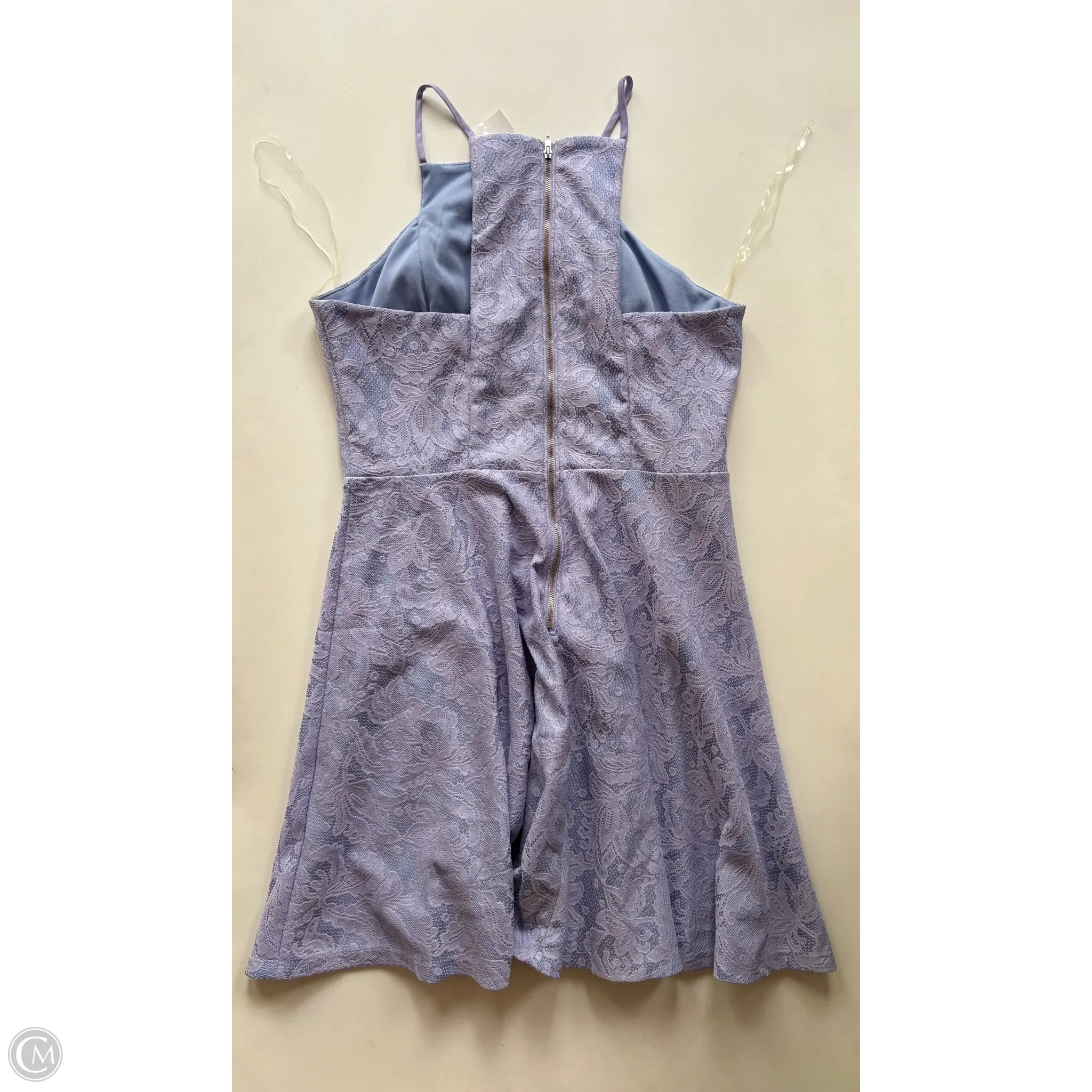 Dress Casual Midi By Francesca's In Purple, Size: L - Image 2