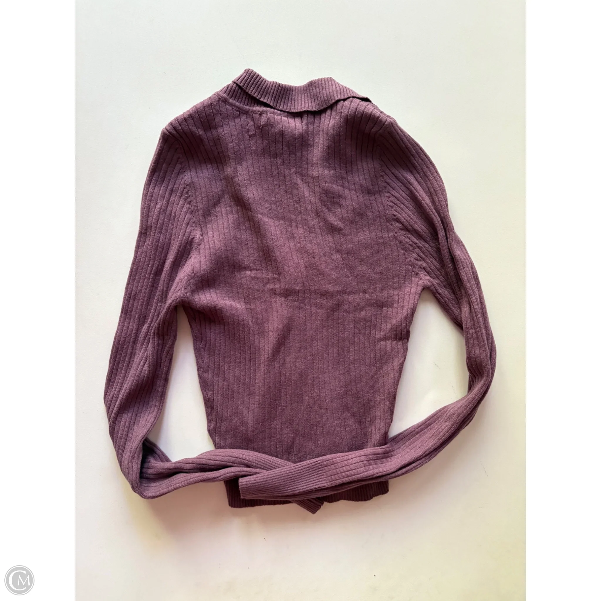 Blouse Long Sleeve By Love Tree In Purple, Size: S - Image 2