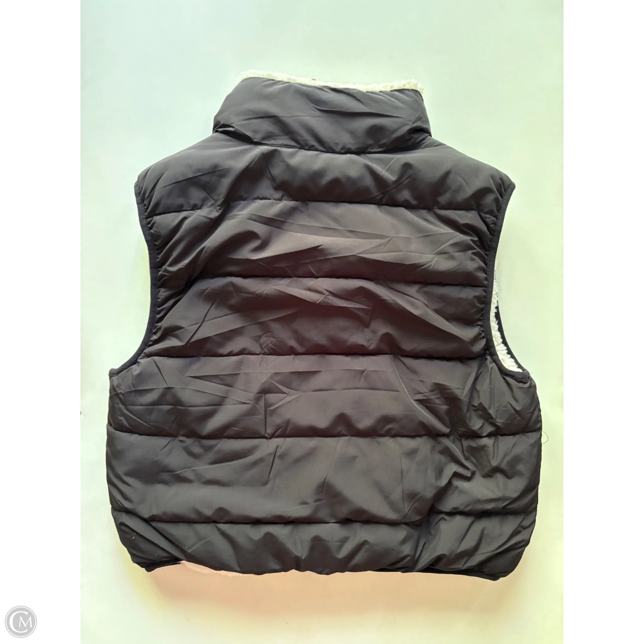 Vest Faux Fur & Sherpa By Cmc In Black, Size: L - Image 2