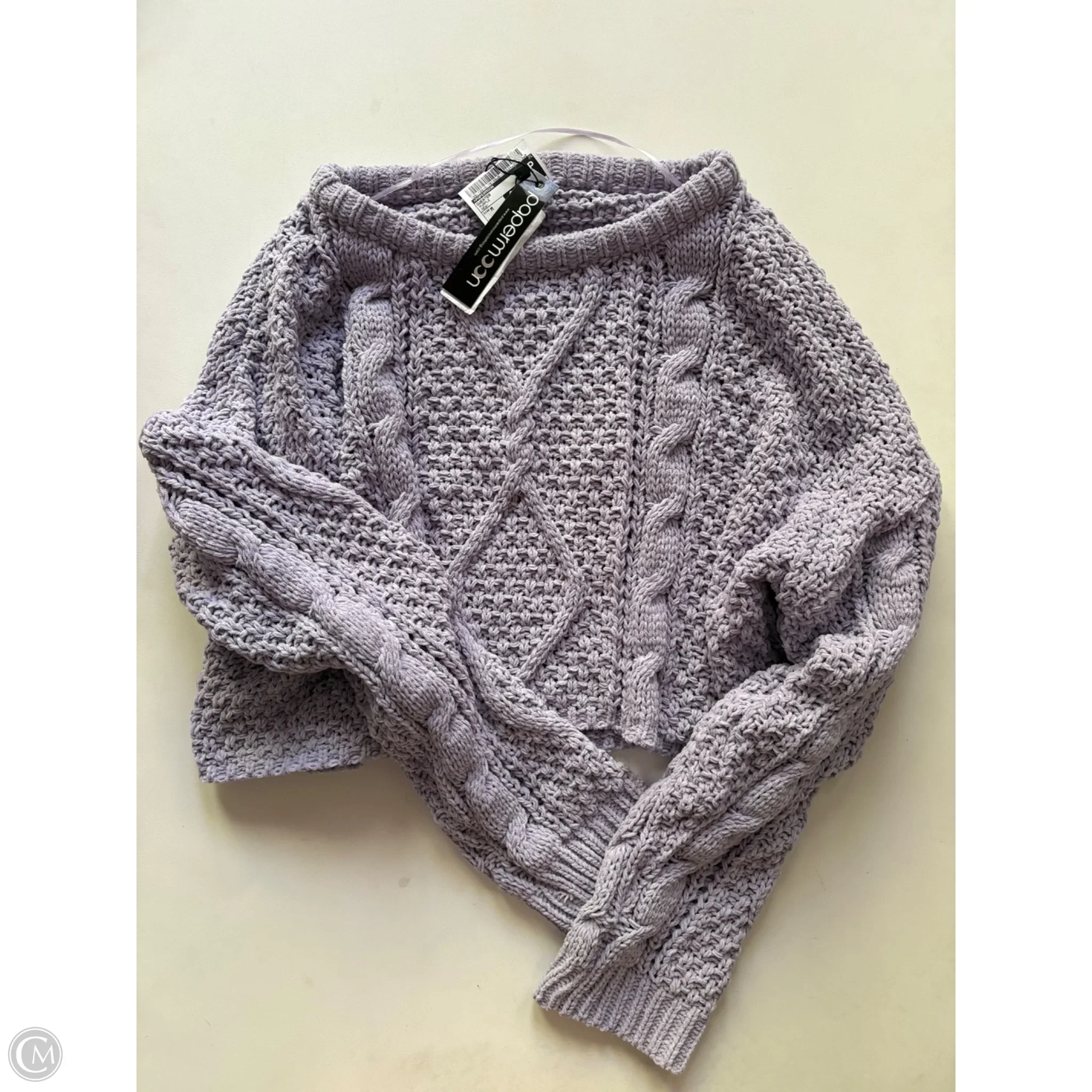 Sweater By Papermoon In Purple, Size: M - Image 1