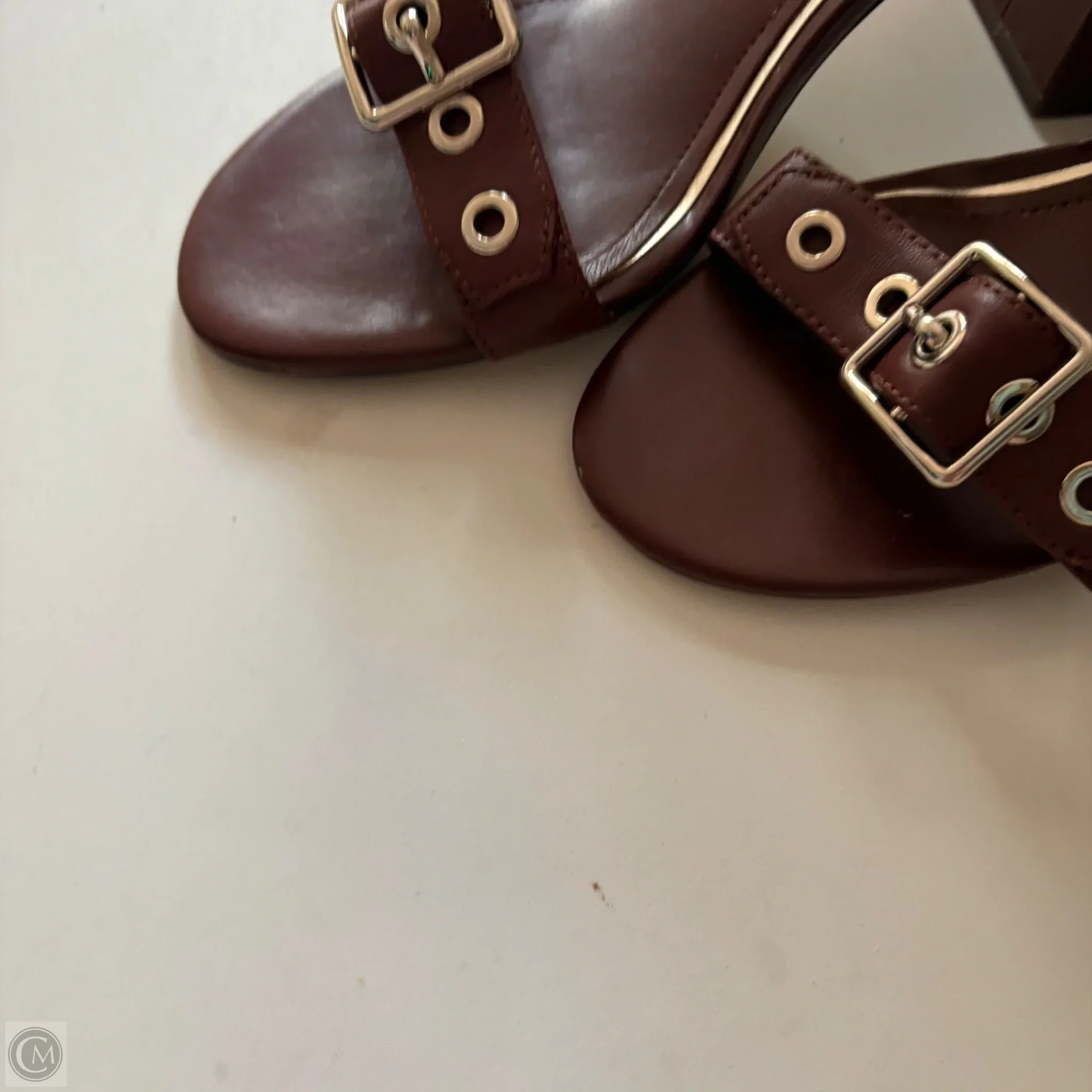 Shoes Heels Block By White House Black Market In Maroon, Size: 7 - Image 2