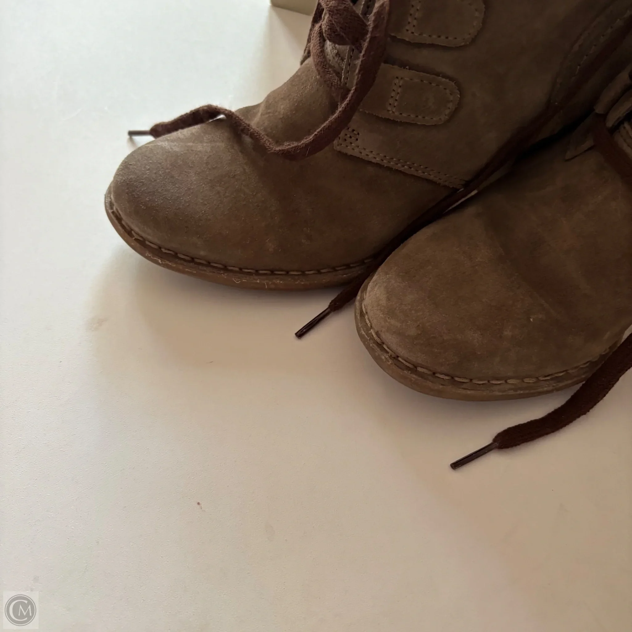 Shoes Heels Block By Clarks In Brown, Size: 7 - Image 2