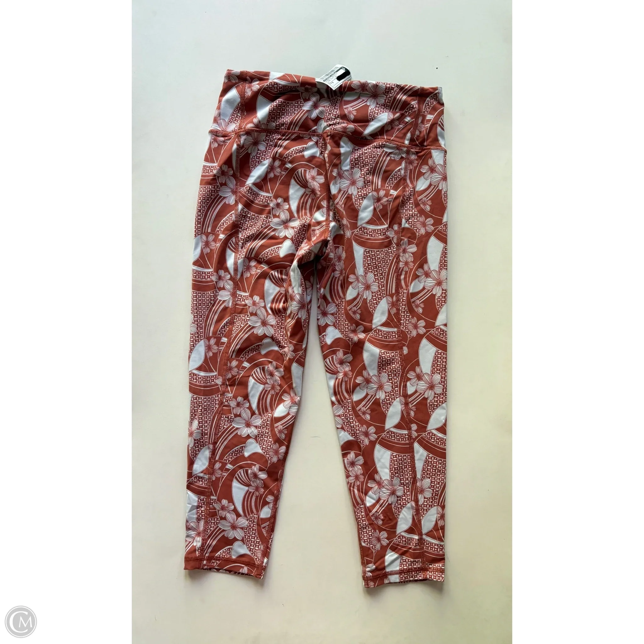 Athletic Leggings By Victorias Secret In Floral Print, Size: M - Image 2