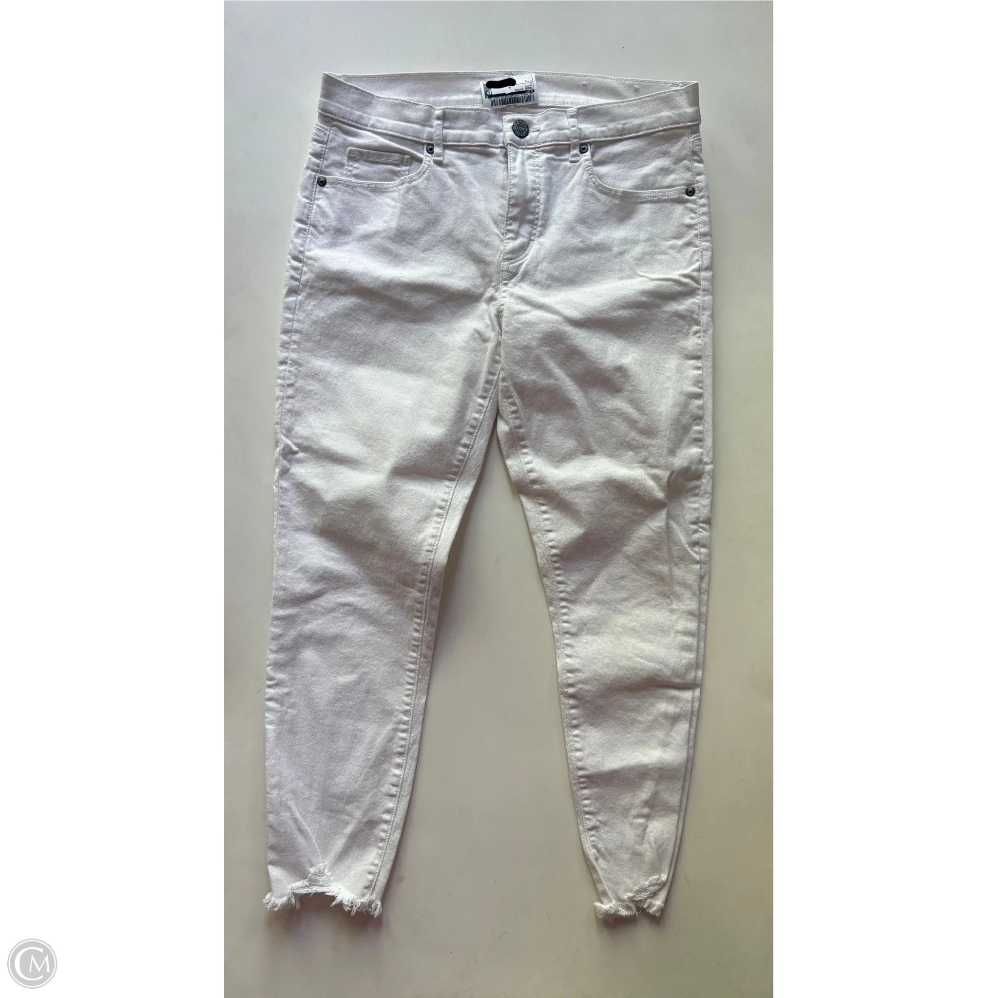 Jeans Skinny By Loft In White, Size: 8 - Image 1