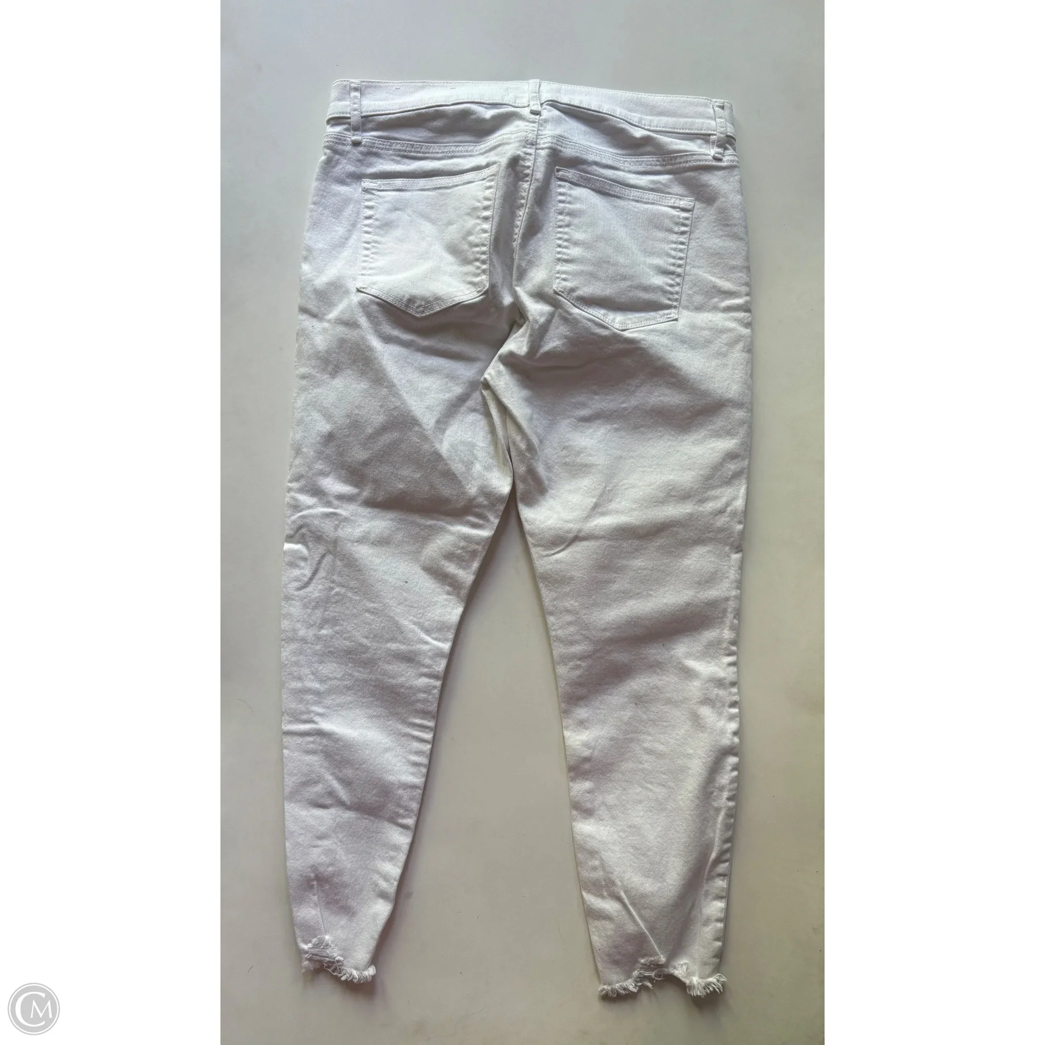 Jeans Skinny By Loft In White, Size: 8 - Image 2