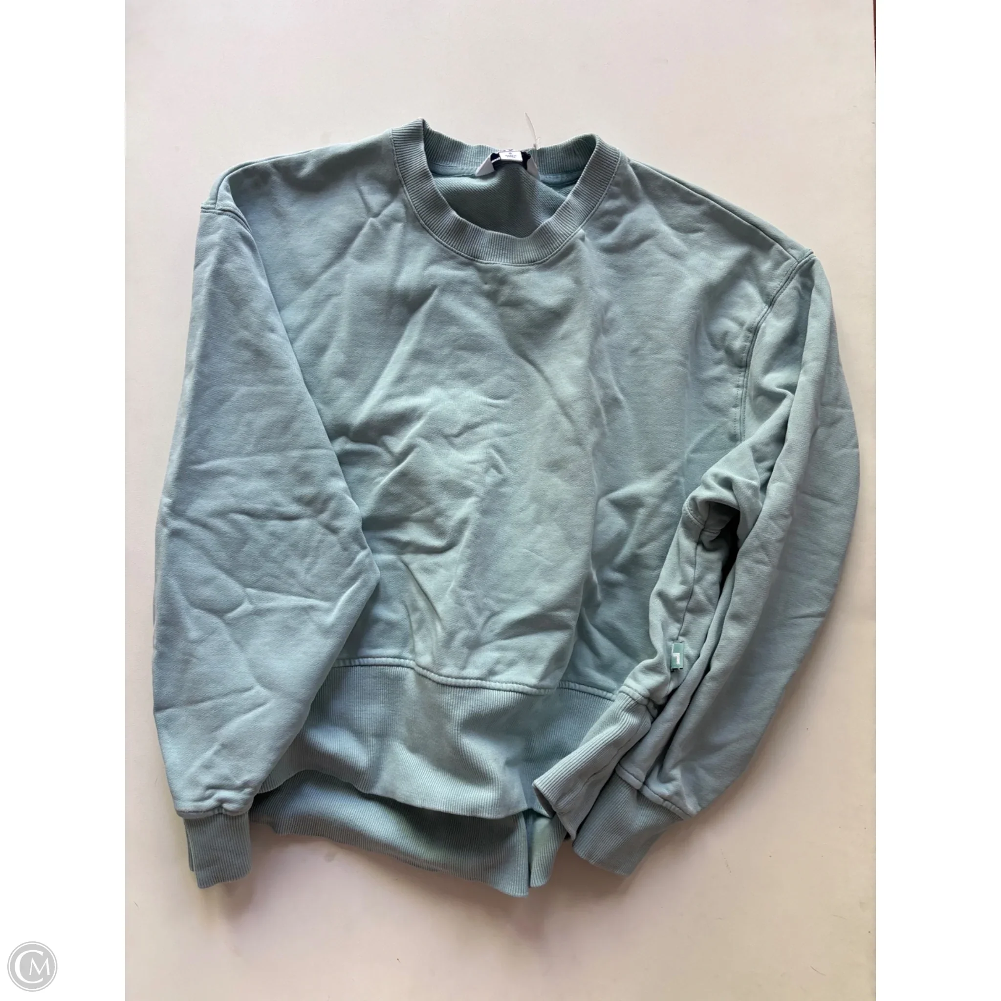 Athletic Sweatshirt Collar By Joy Lab In Blue, Size: S - Image 1