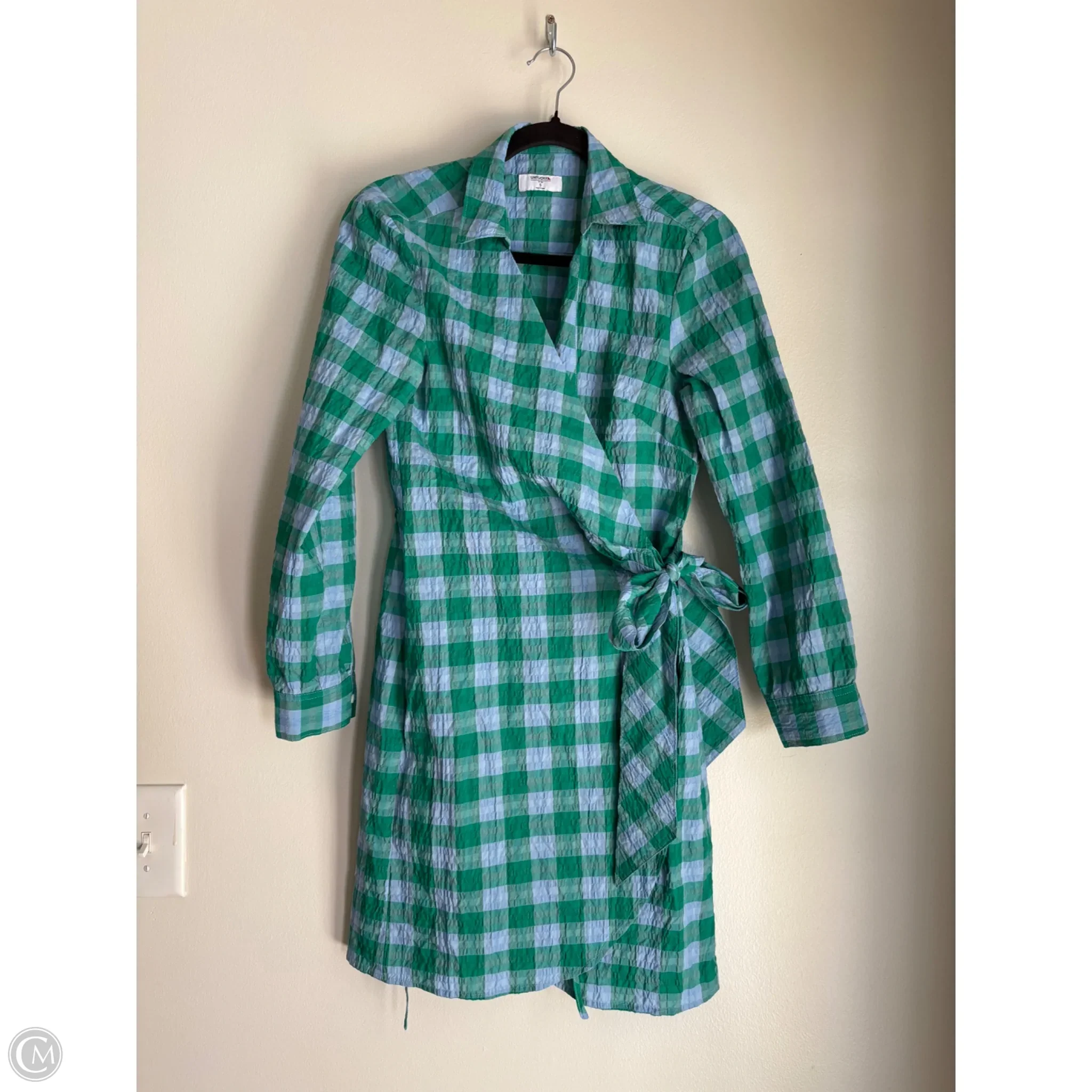 Dress Casual Midi By untuckit In Plaid Pattern, Size: S - Image 1