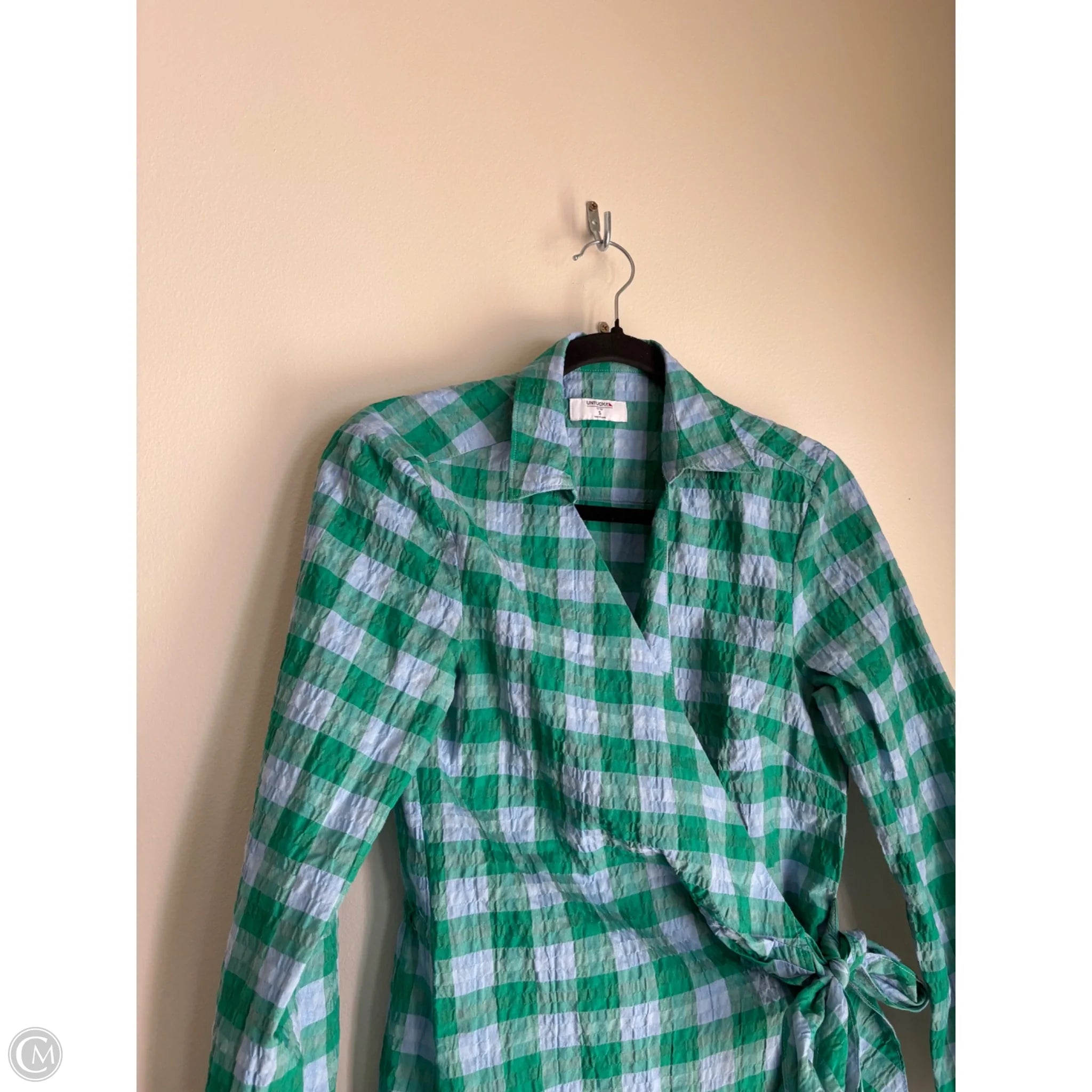 Dress Casual Midi By untuckit In Plaid Pattern, Size: S - Image 3
