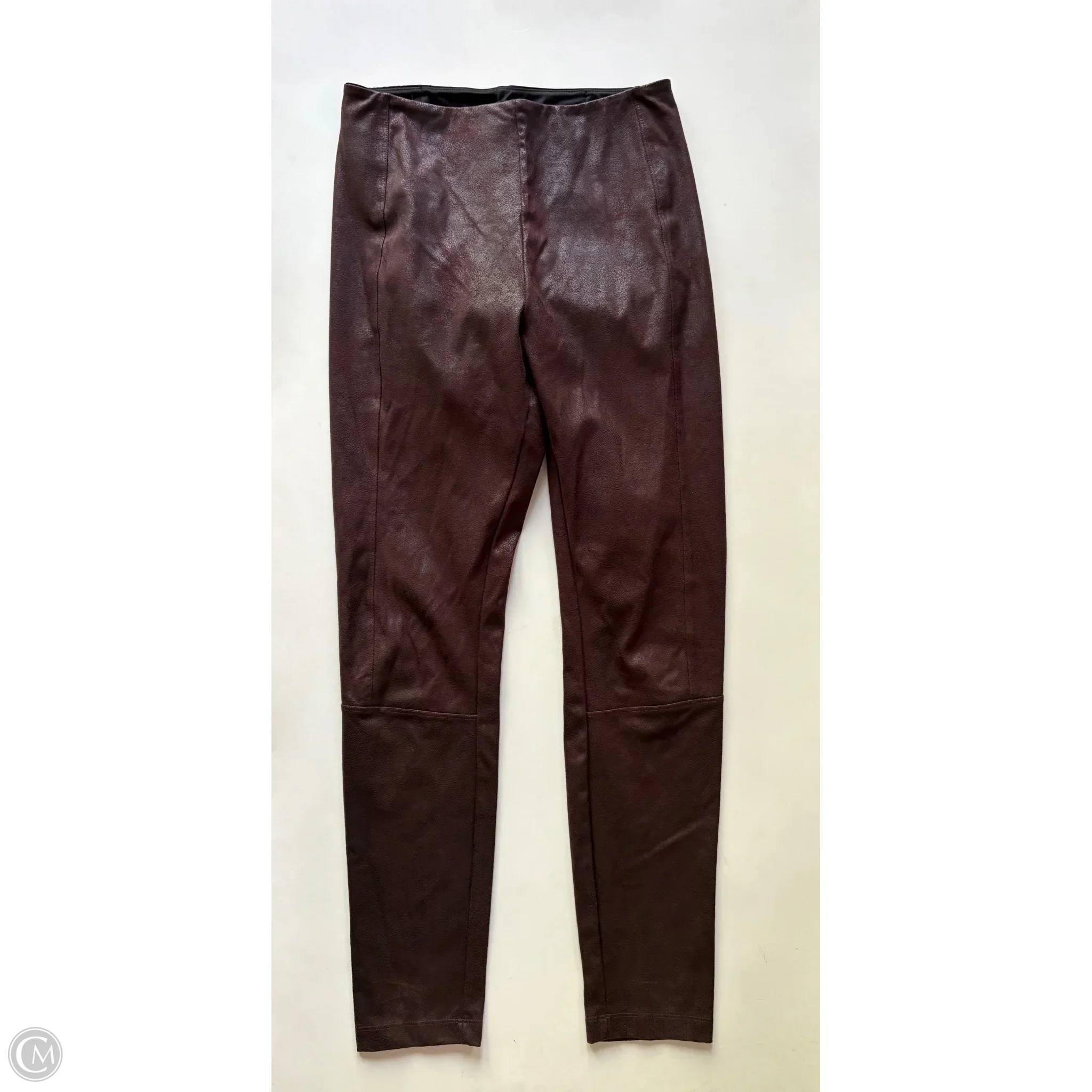 Pants Leggings By Lysse In Maroon, Size: S - Image 1