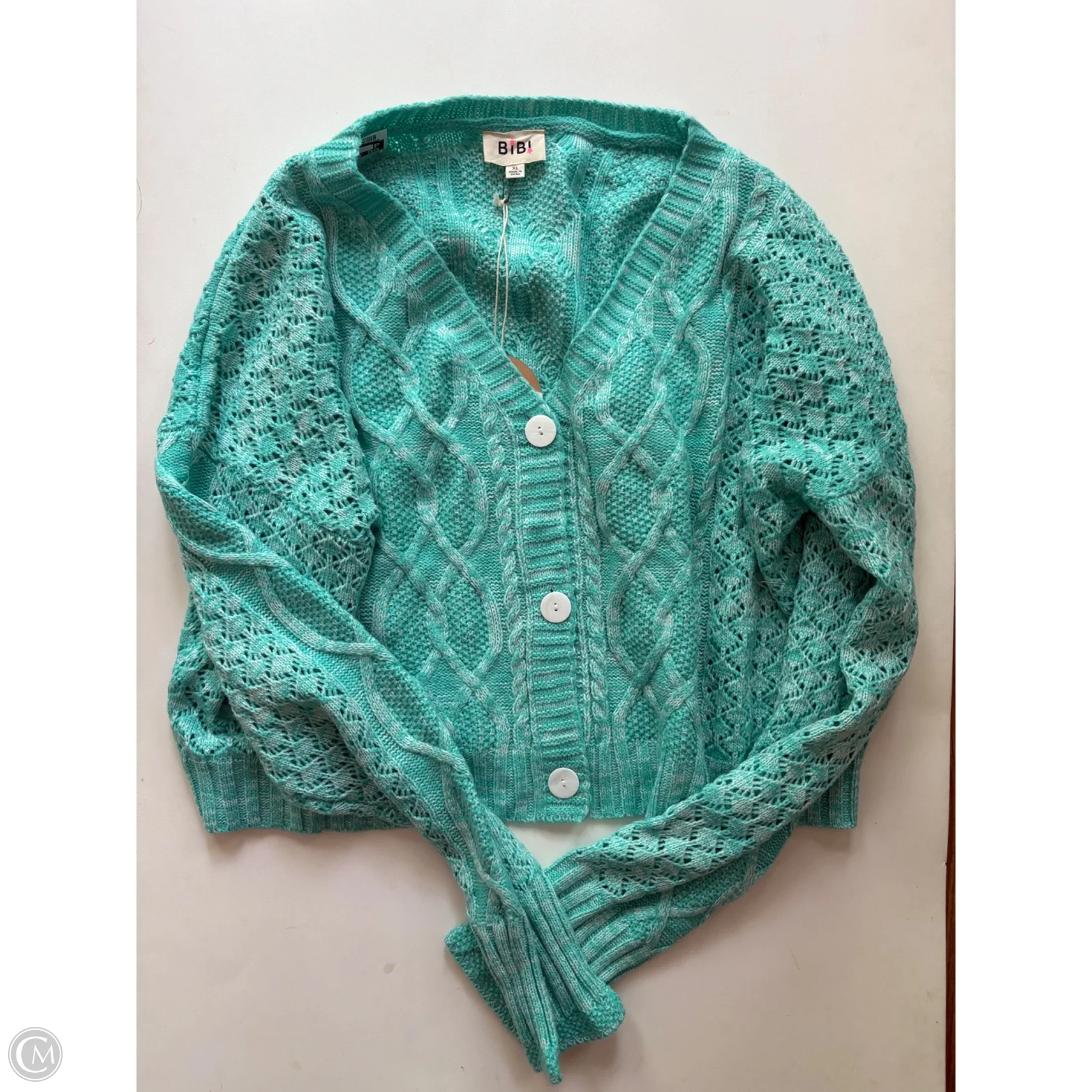 Sweater By Bibi In Blue, Size: Xl - Image 1