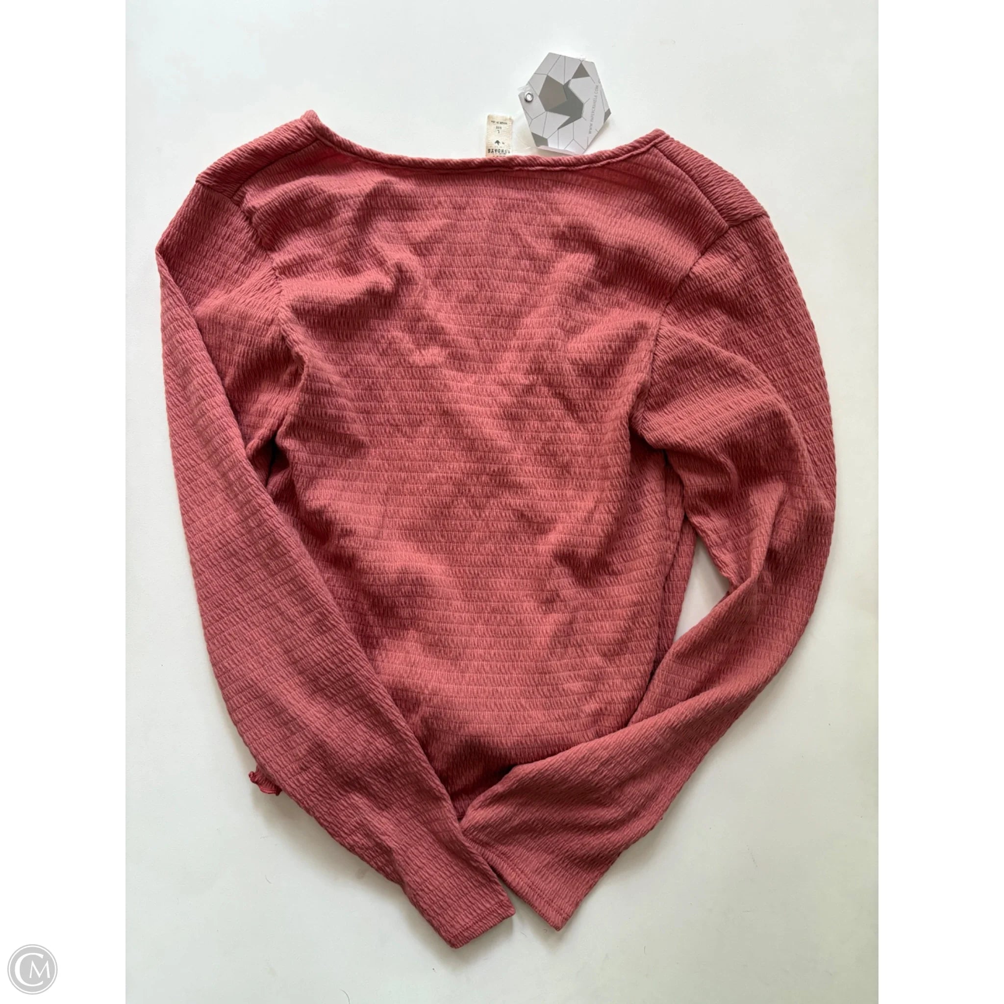 Blouse Long Sleeve By lazy sundays In Pink, Size: L - Image 2