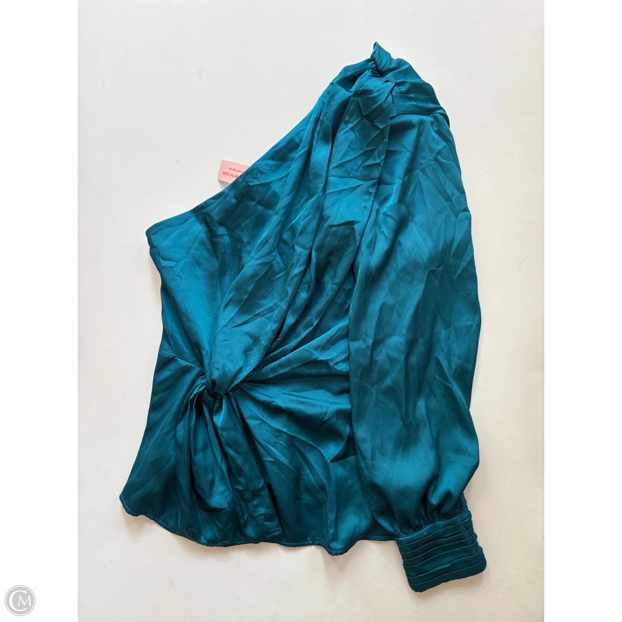 Blouse Long Sleeve By Dress Forum In Blue, Size: S - Image 1