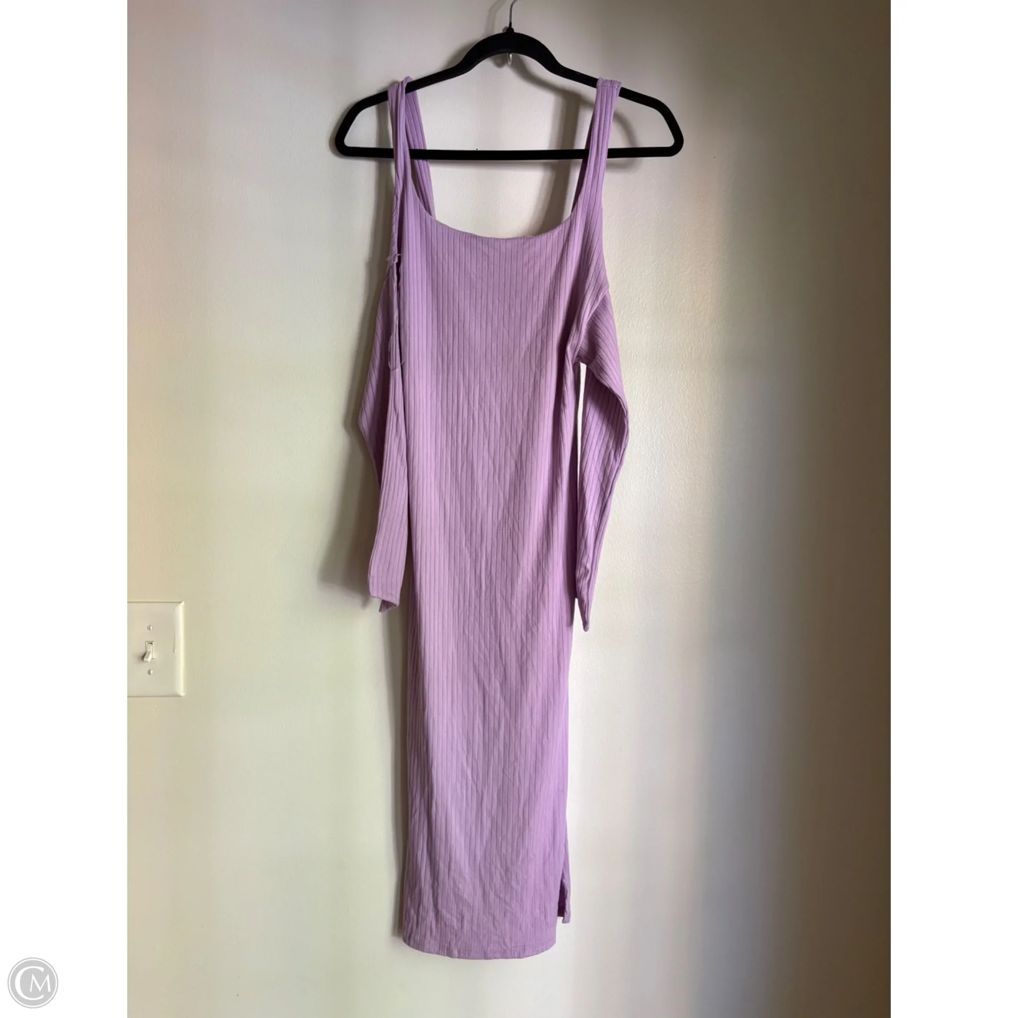 Dress Casual Short By endless blu In Purple, Size: M - Image 1