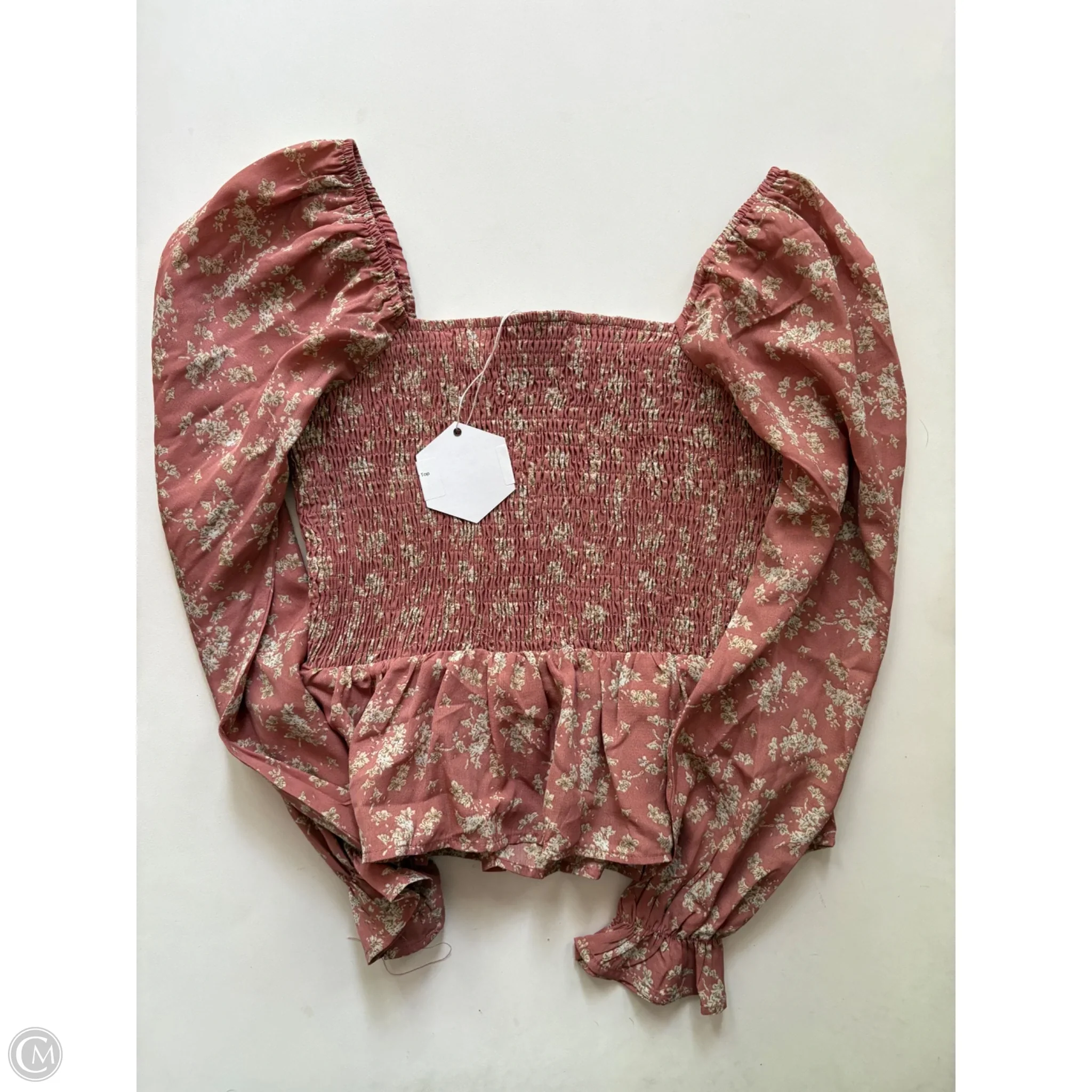Blouse Long Sleeve By Paper Crane In Pink, Size: S - Image 2