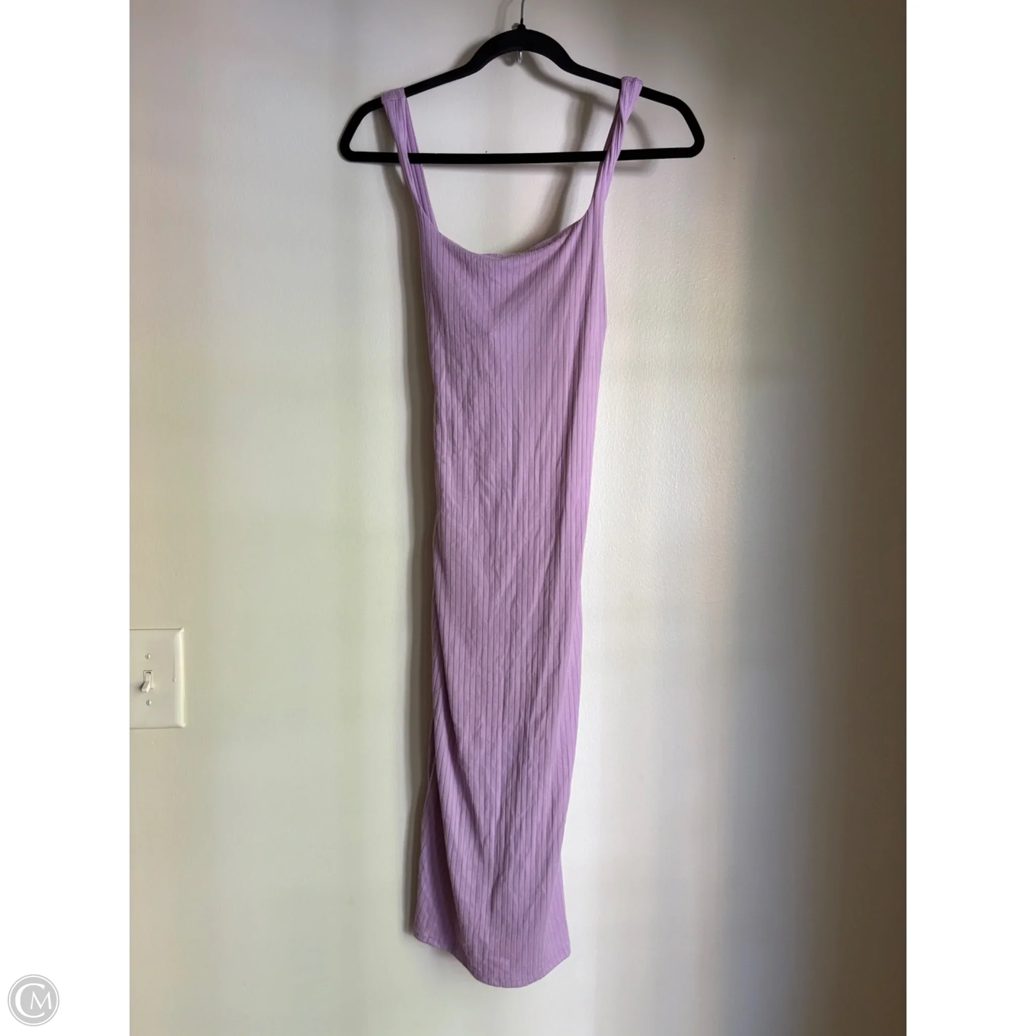 Dress Casual Midi By endless blu In Purple, Size: L - Image 1