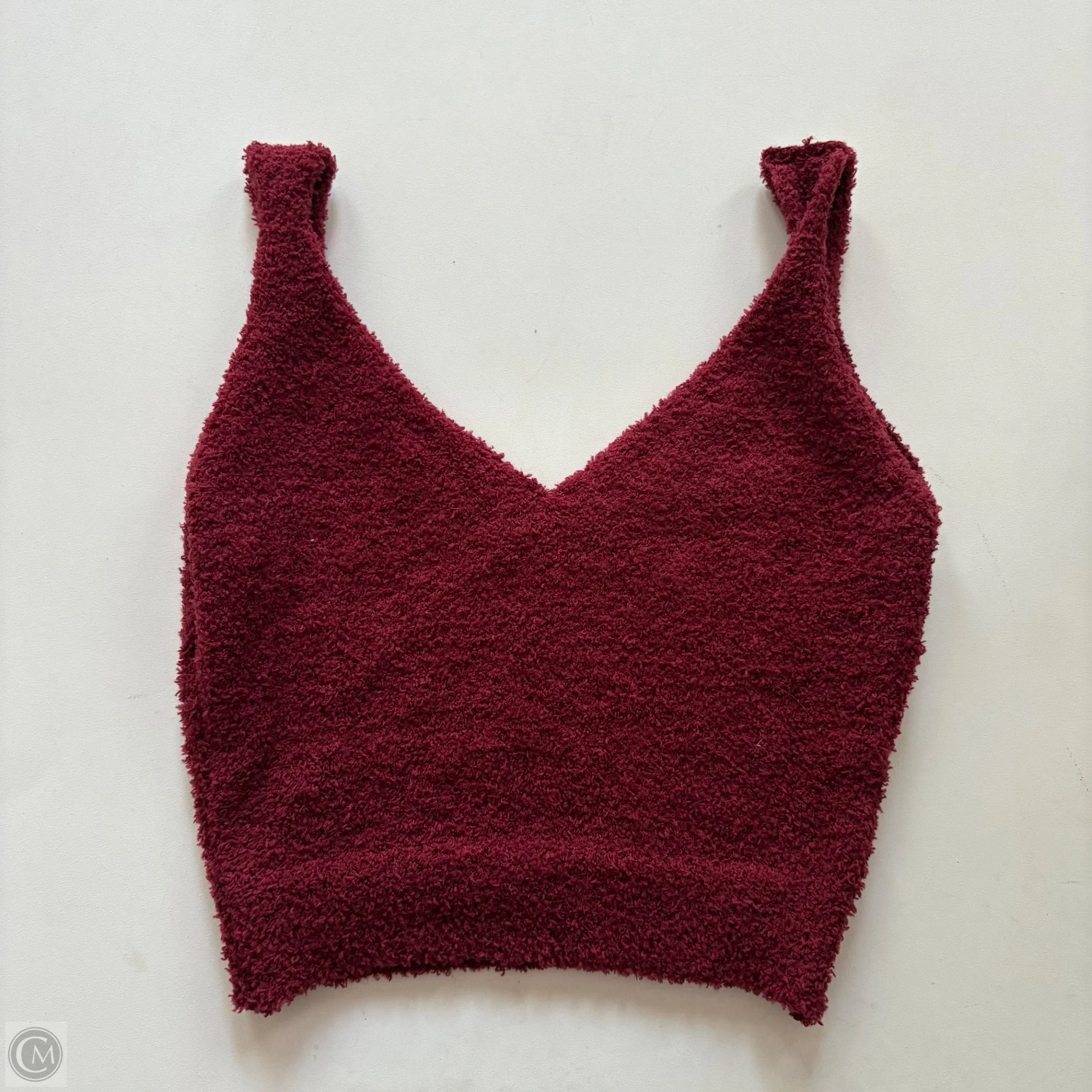 Tank Top By Cmc In Maroon, Size: S - Image 1