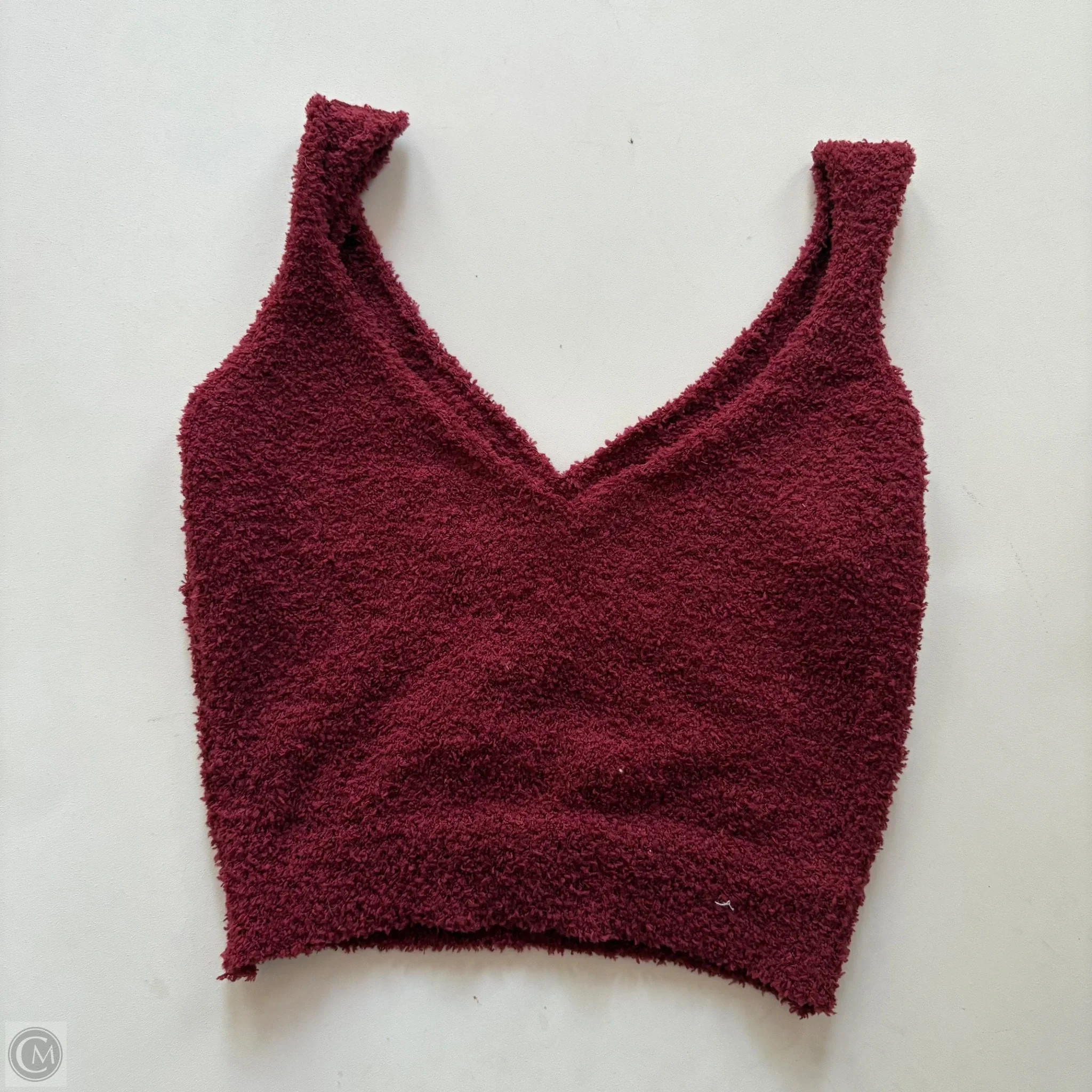 Tank Top By Cmc In Maroon, Size: S - Image 2