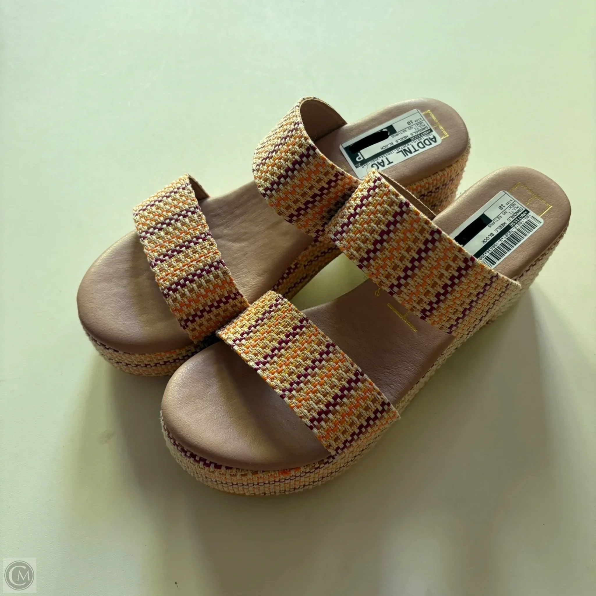Sandals Heels Block By Matisse In Multi-colored, Size: 10 - Image 1